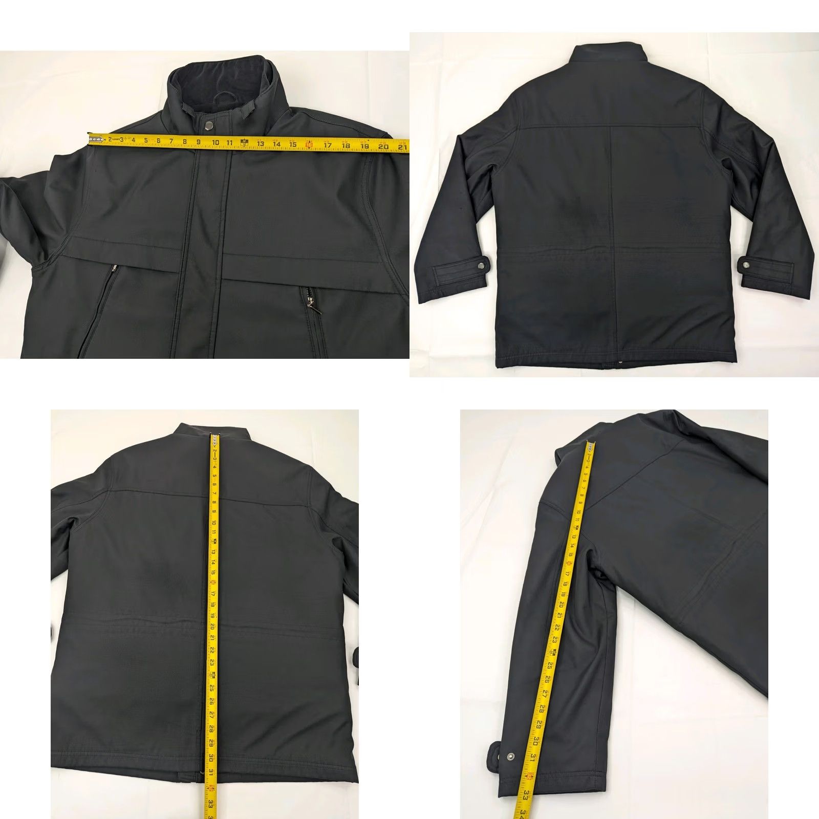 Michael Kors Michael Kors Field Jacket Men L Black Removable Liner Insulated Pockets Zipper Overcoat Utility Outdoor Modern Vintage? Size US L / EU 52-54 / 3 - 9 Thumbnail