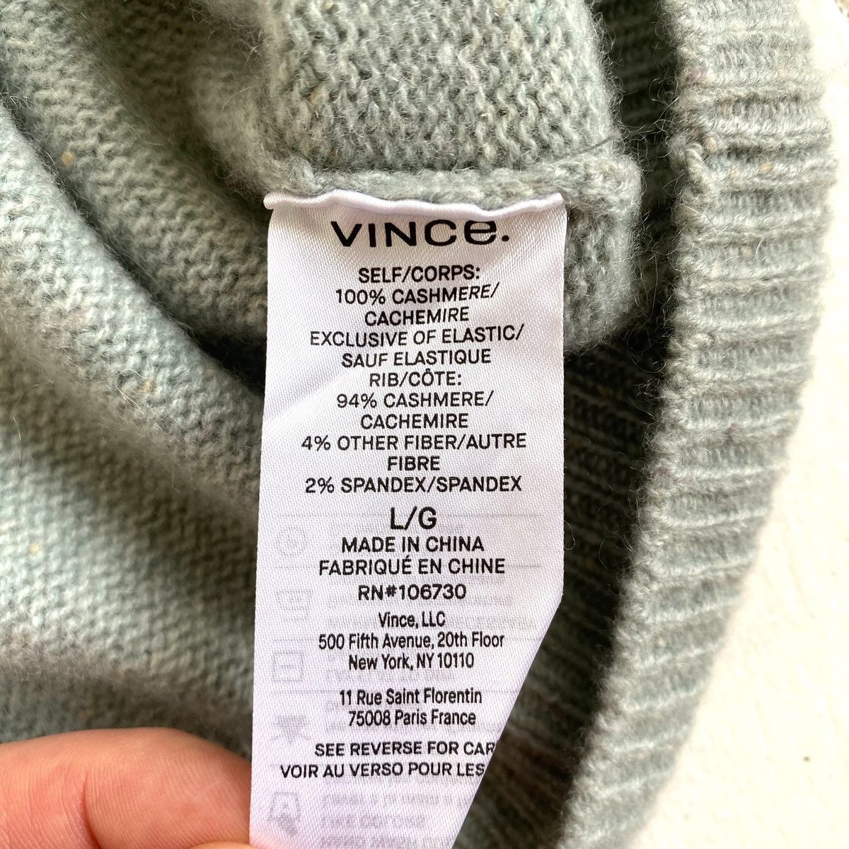 Vince Vince Melange 1/4 zip cashmere wool sweater Size US M / EU 48-50 / 2 - 4 Thumbnail