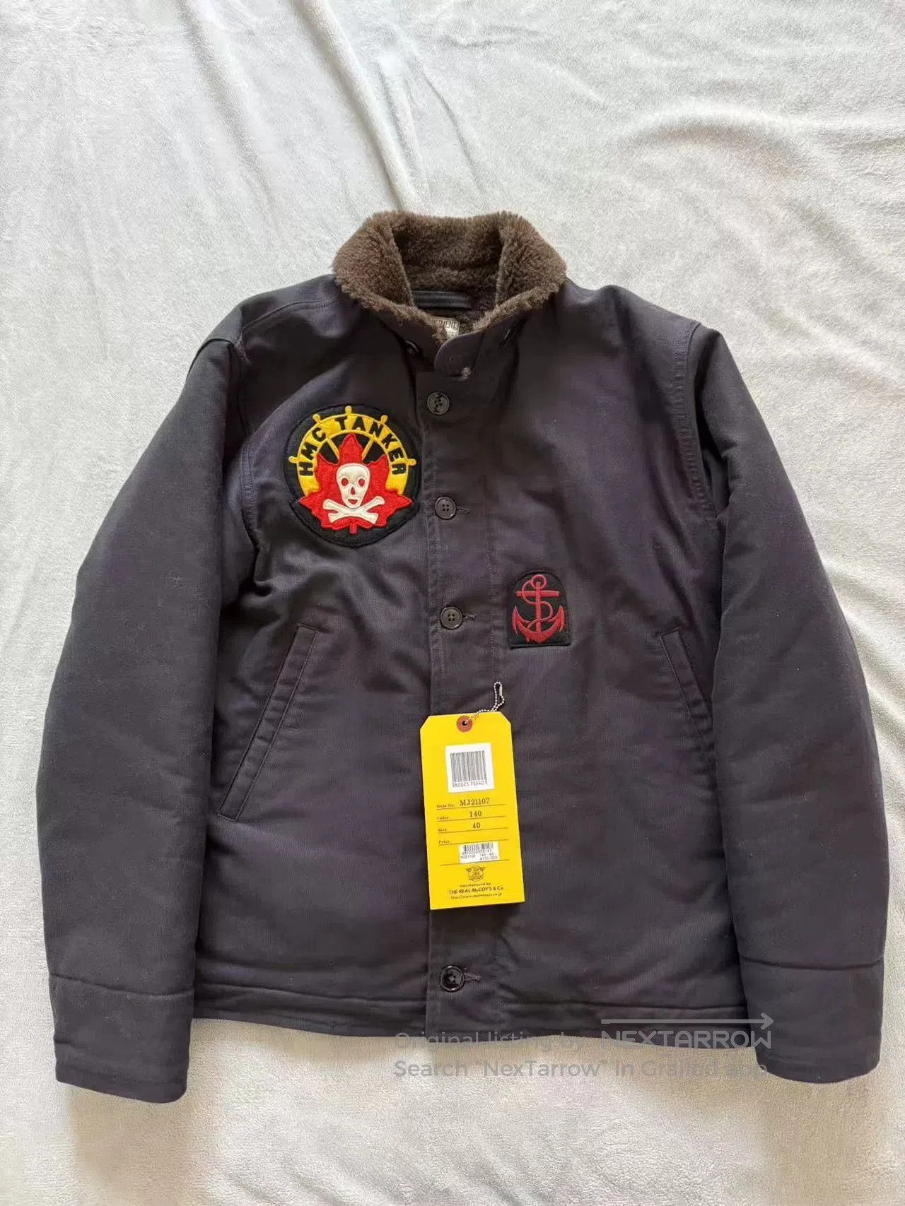 The Real McCoy's The Real McCoy N1 Jacket Size 40. Size US XXS / EU 40 - 2 Thumbnail
