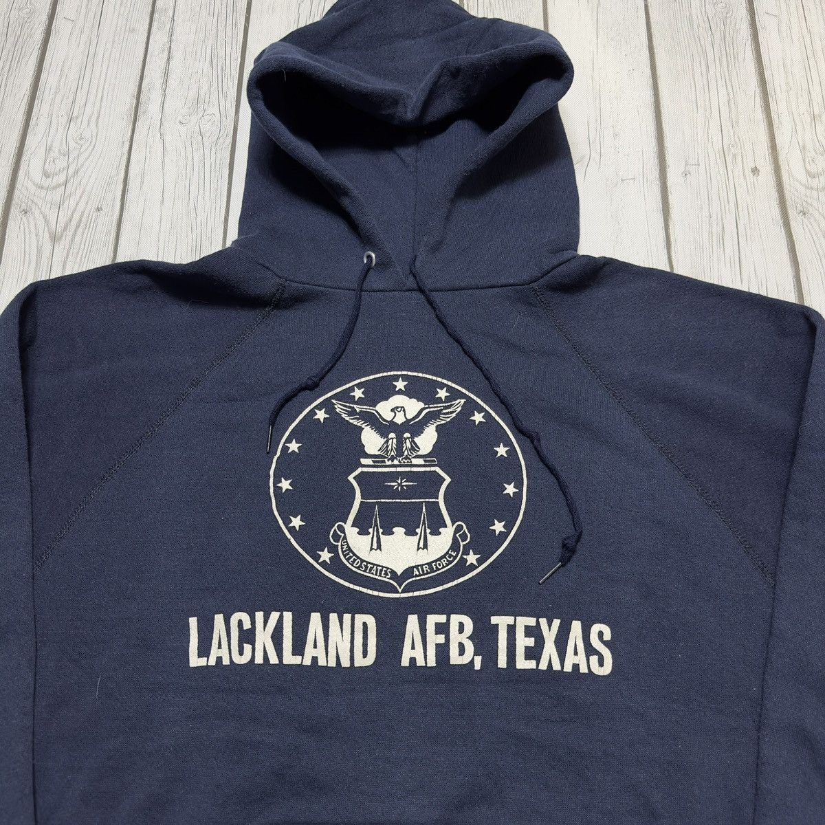 Vintage Vintage US Air Force hoodie Size US L / EU 52-54 / 3 - 3 Thumbnail
