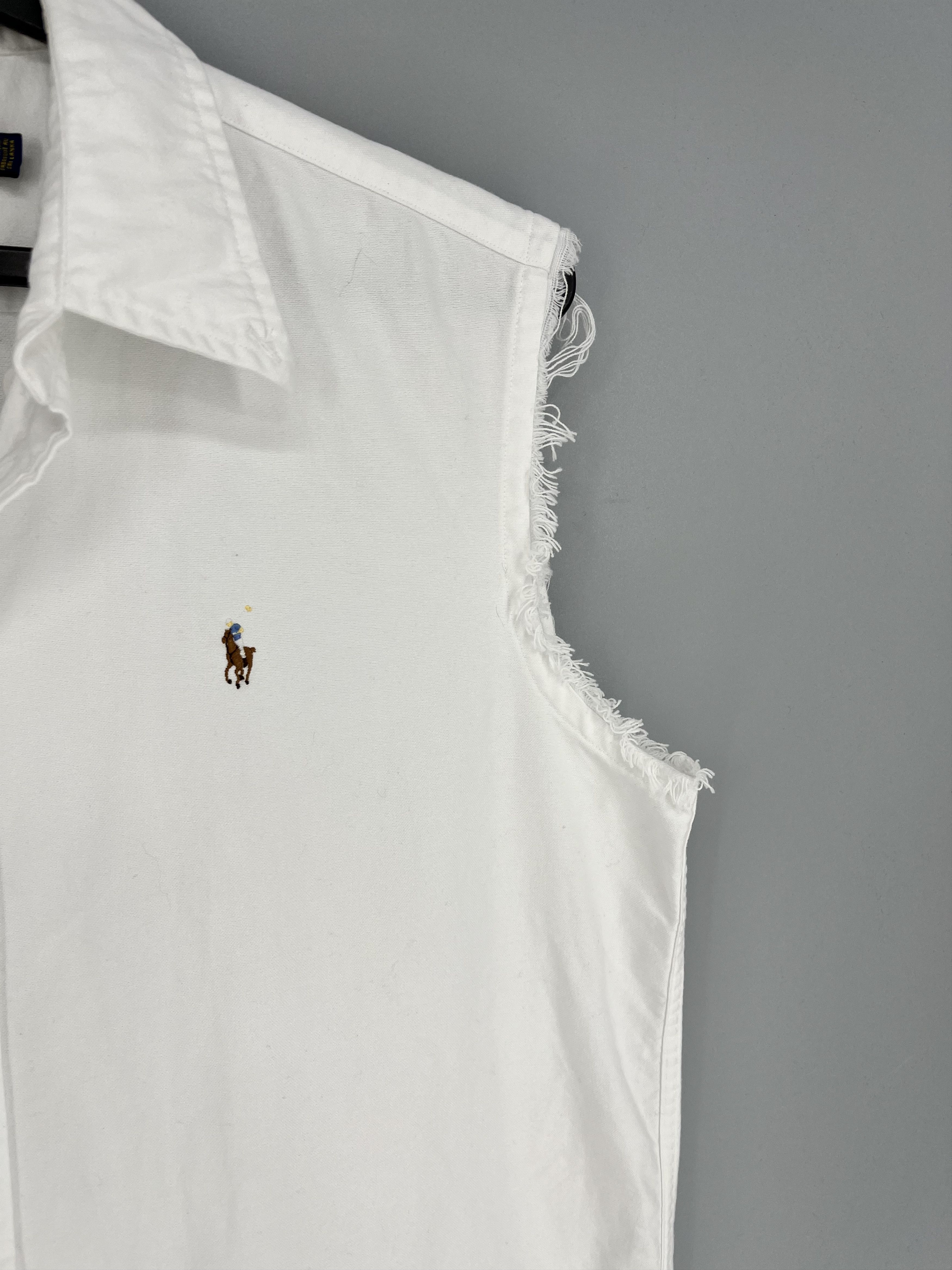 Polo Ralph Lauren Vintage White Shirt Polo Ralph Lauren Size M Rare Size US M / EU 48-50 / 2 - 7 Thumbnail