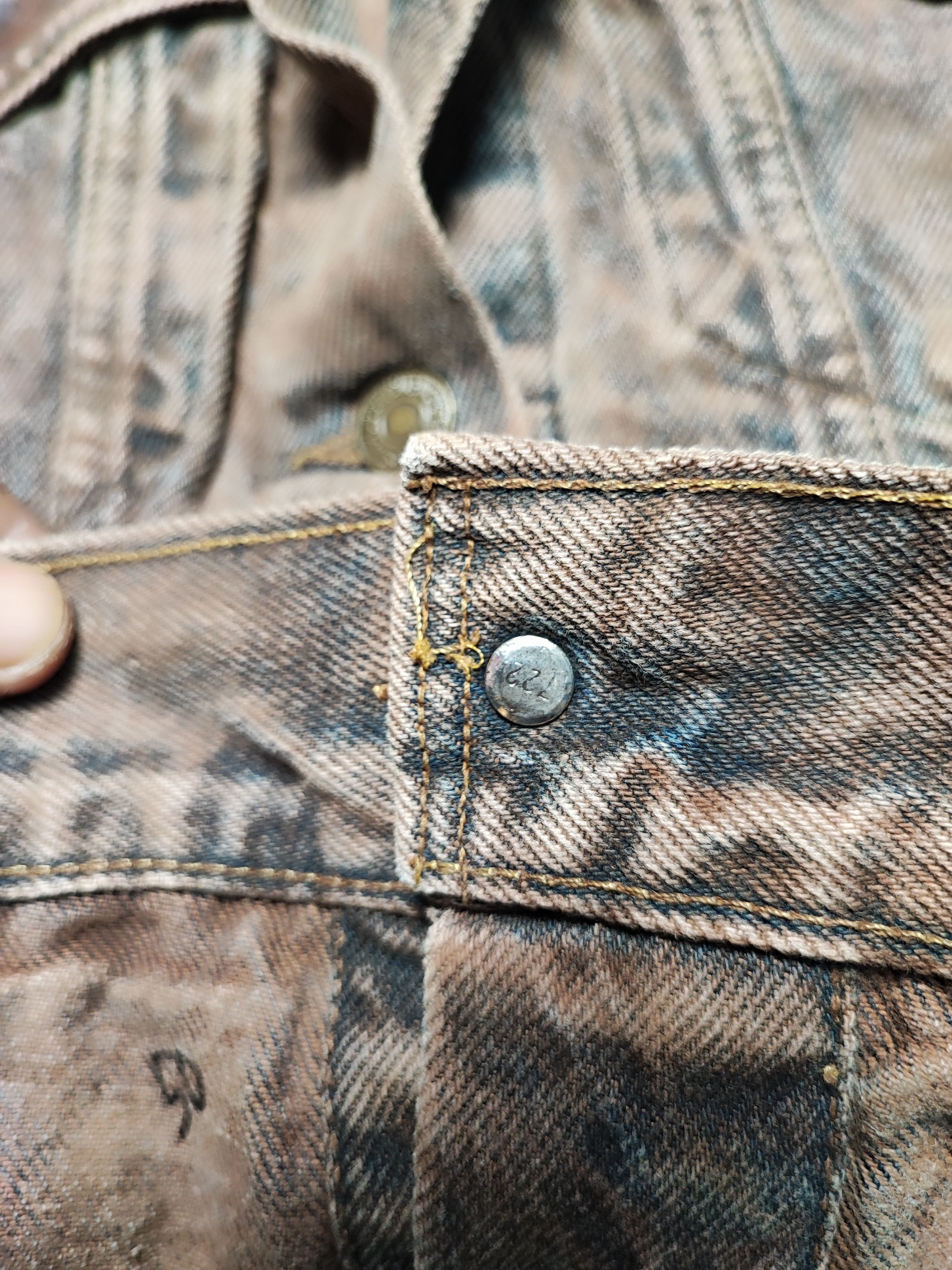 Levi's Vintage LEVIS Thrashed Distressed Jeans ERD Grunge Chrome Size US S / EU 44-46 / 1 - 20 Thumbnail