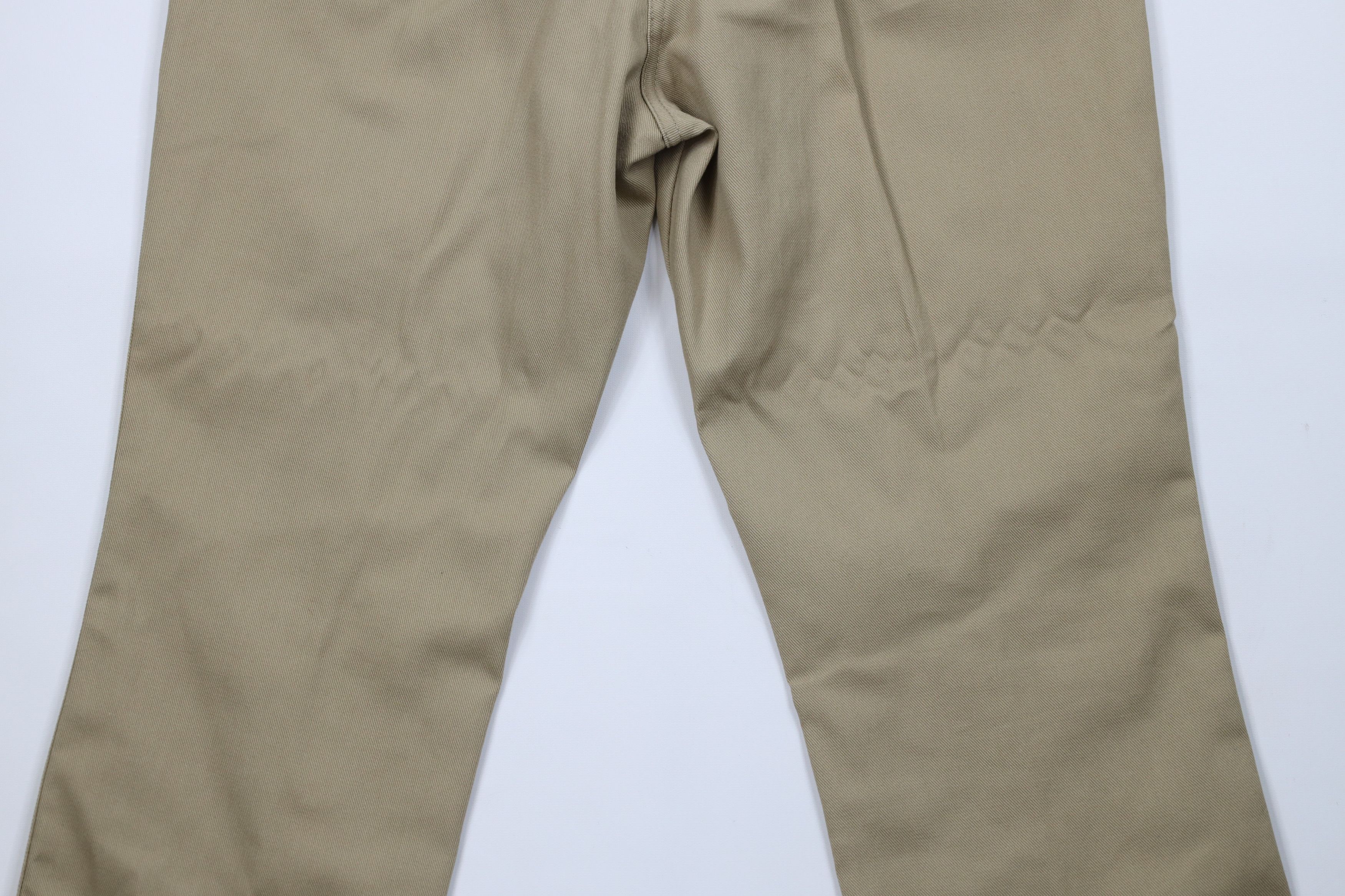 Dickies × Vintage Vintage 70s Dickies Workwear Wide Leg Pants Beige USA Size US 38 / EU 54 - 10 Thumbnail