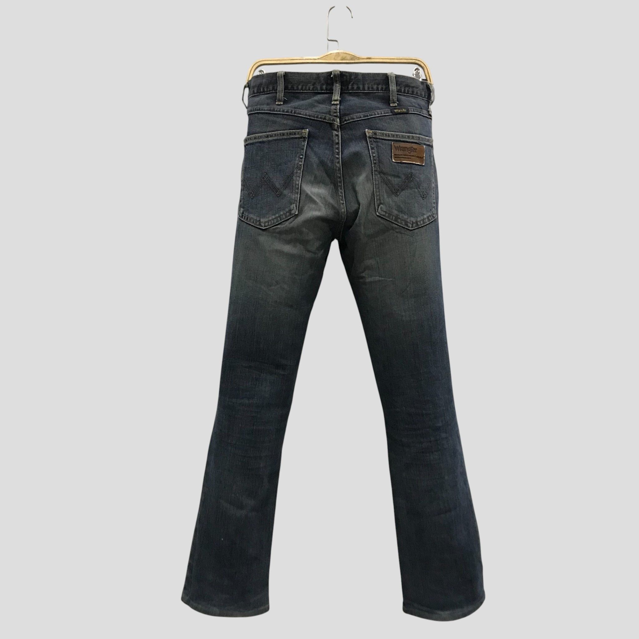 Wrangler Vintage 90's Wrangler Distressed Bootcut Jeans Size US 31 - 2 Thumbnail