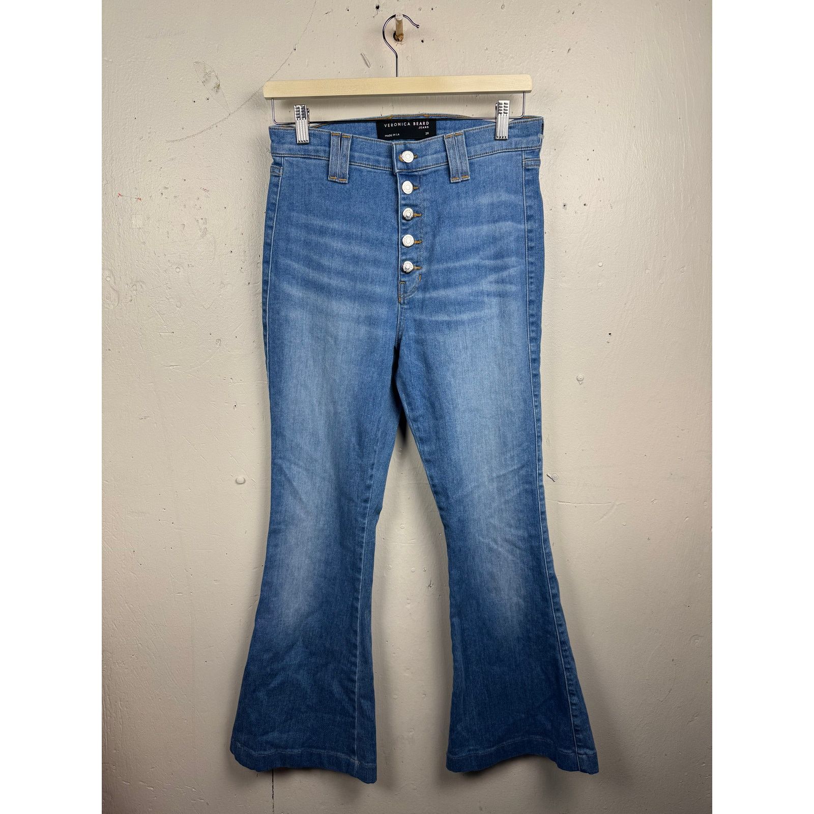 Veronica Beard Flared Jeans Made in Los Angeles sz 29