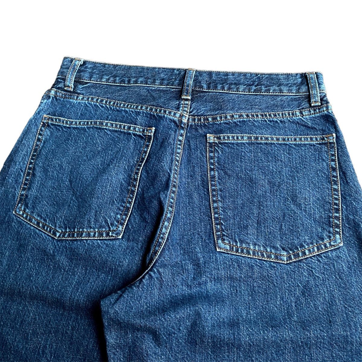 Christophe Lemaire × Lemaire × Uniqlo Uniqlo U Lemaire Denim Wide Leg Baggy Jeans Size US 31 - 4 Thumbnail
