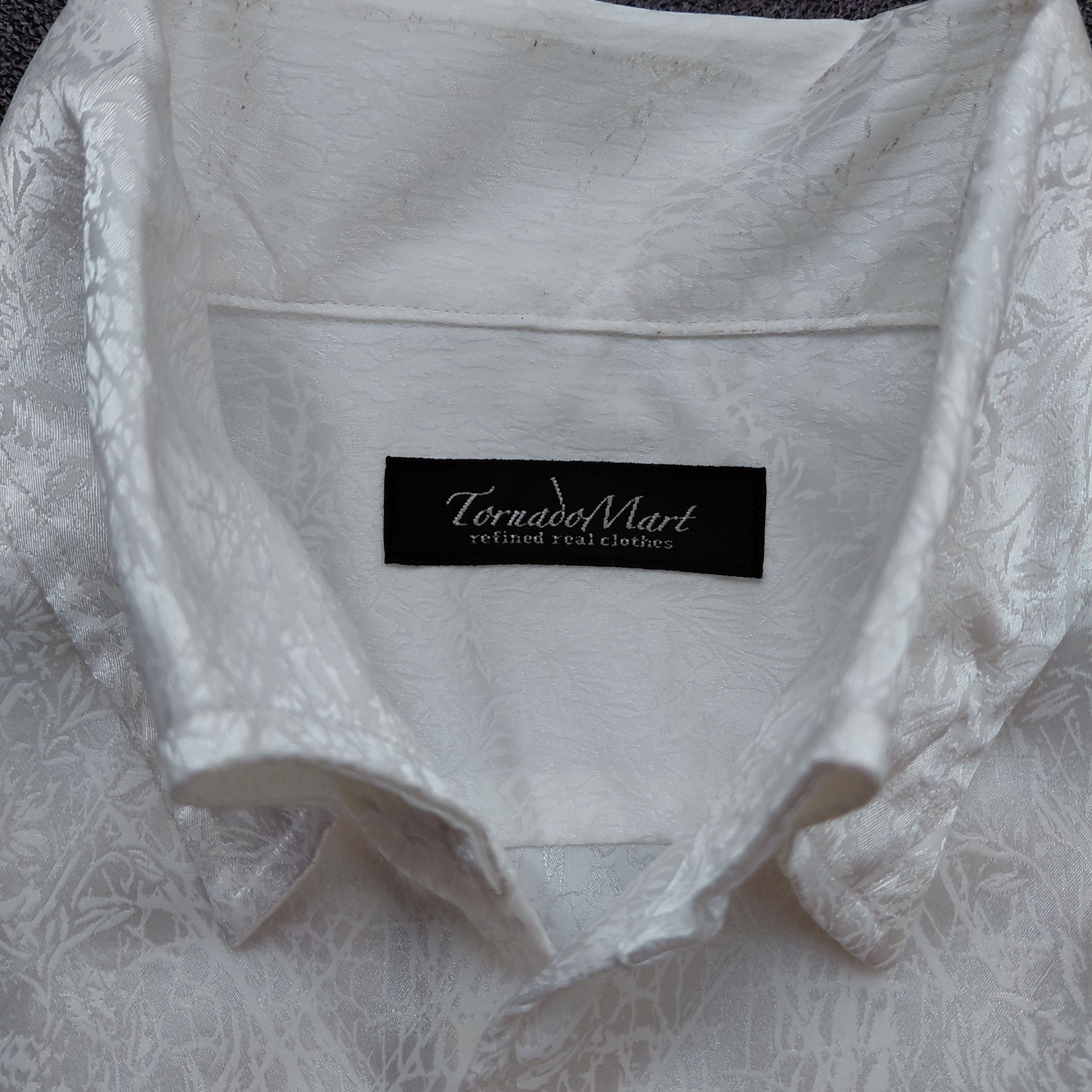 Tornado Mart Tornado Mart Flower Silk Shirt Size US M / EU 48-50 / 2 - 3 Thumbnail