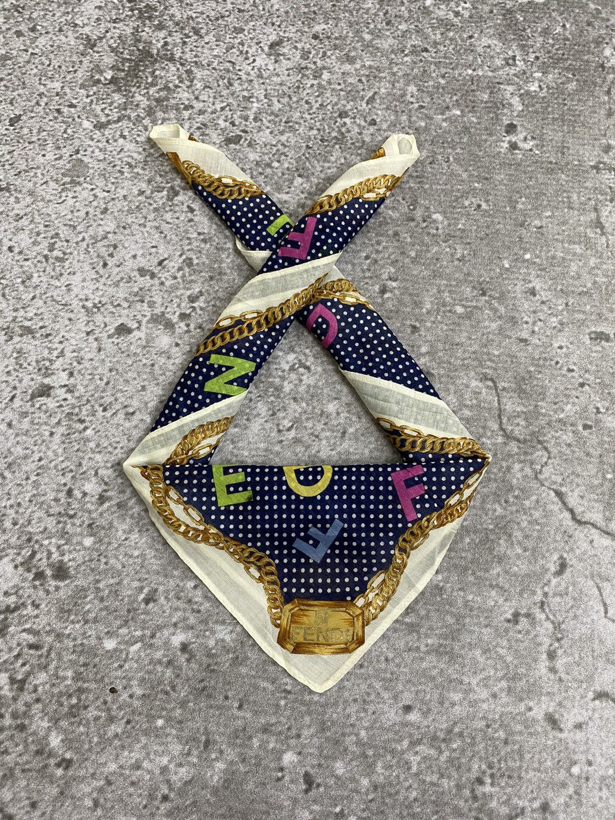 Fendi Fendi Handkerchief / Bandana / Neckerchief Size ONE SIZE - 1 Thumbnail