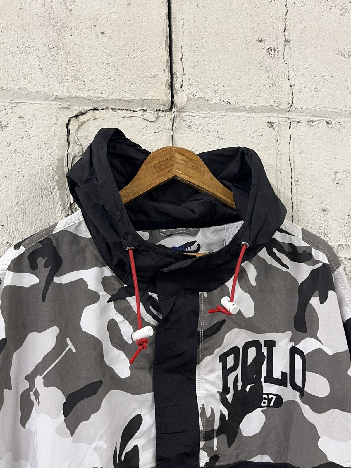 Polo Ralph Lauren Polo Ralph Lauren snow camo windbreaker lightweight jacket Size US XL / EU 56 / 4 - 10 Thumbnail