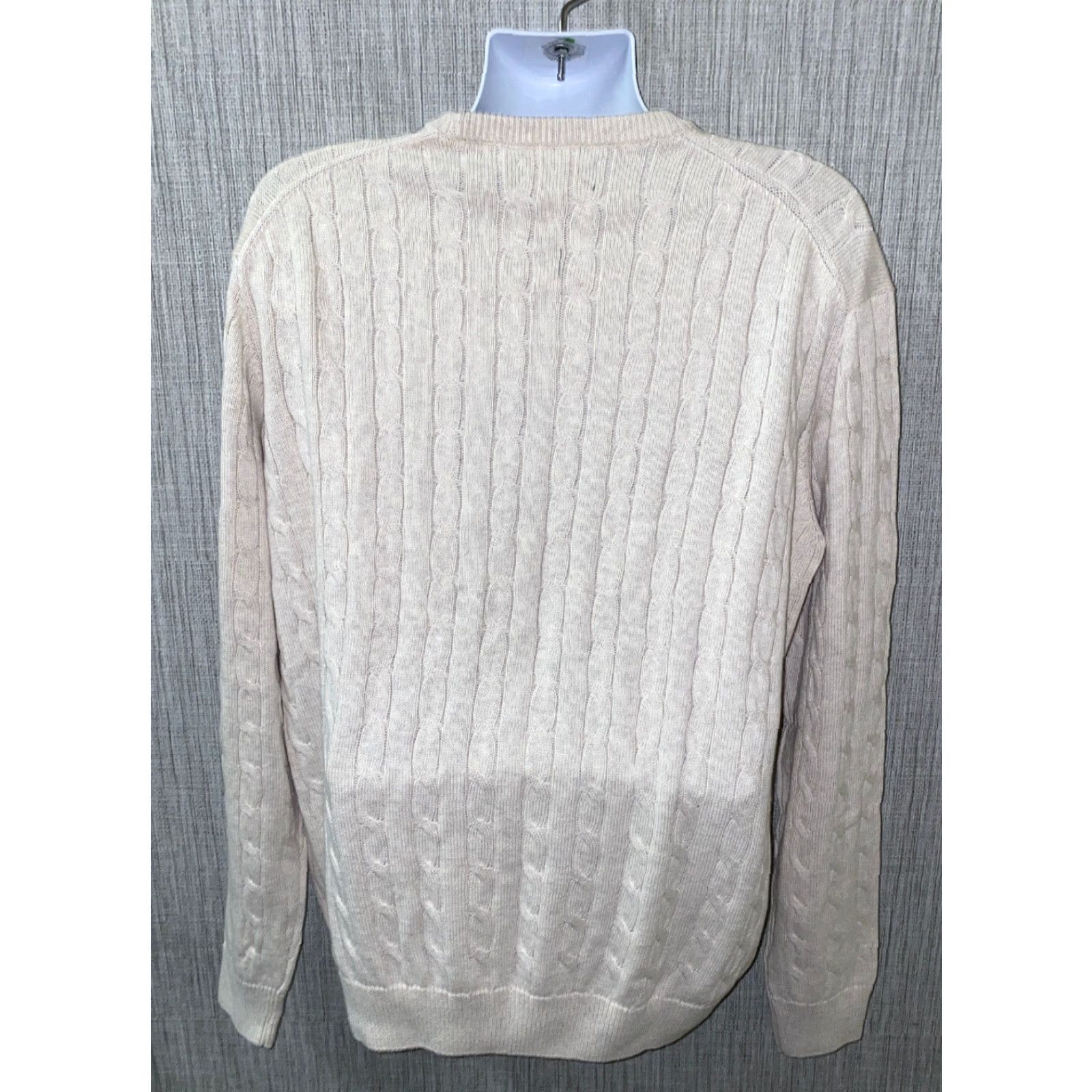 Chaps Chaps Sweater Beige Cotton Crewneck Size 2XL Men New Size US XXL / EU 58 / 5 - 4 Thumbnail