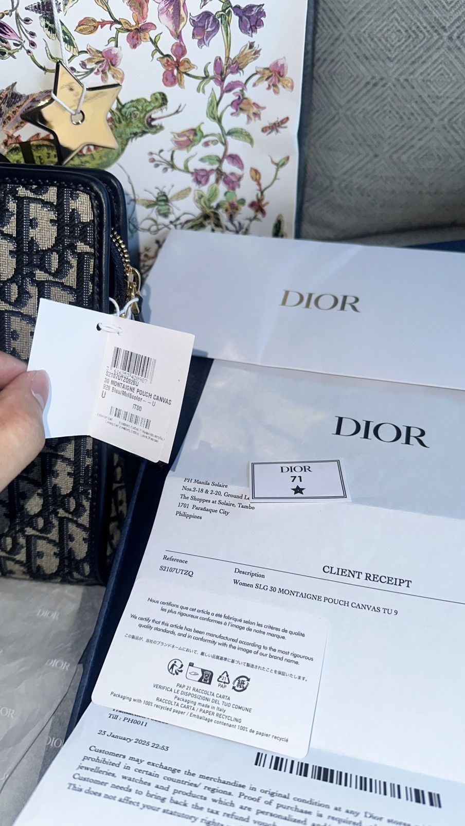 Dior 30 Montaigne Dea Pouch Size ONE SIZE - 4 Thumbnail