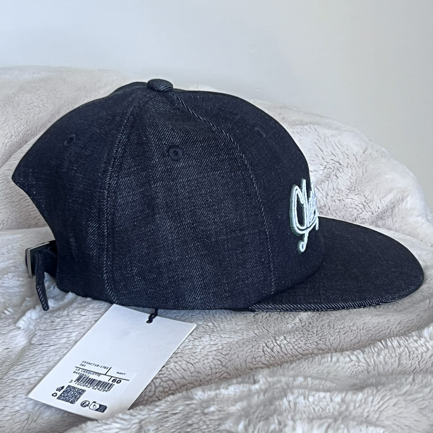 Jacquemus JACQUEMUS Navy 'The Baseball' Cap, Size 60 Size ONE SIZE - 2 Thumbnail