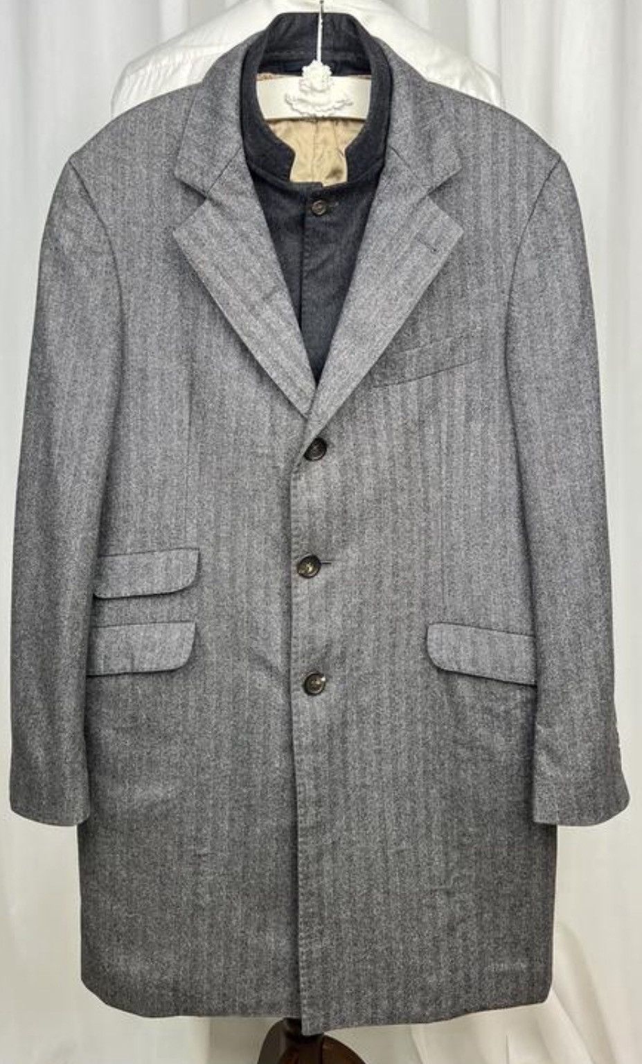 Brunello Cucinelli Brunello cucinelli wool\cashmere coat Size US L / EU 52-54 / 3 - 8 Thumbnail
