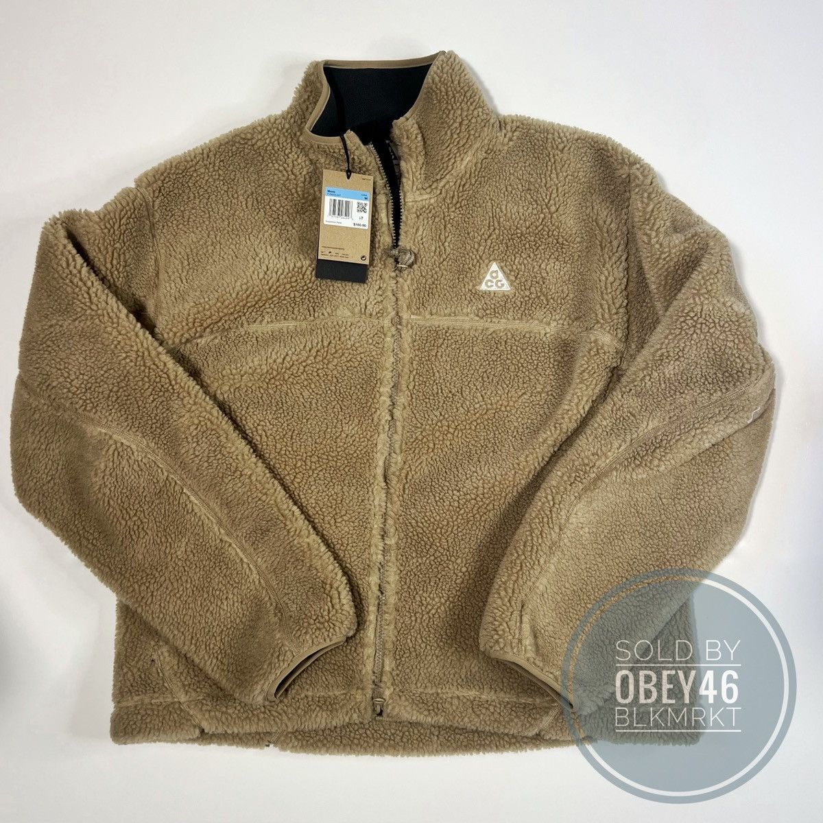 Nike ACG Nike ACG Full Zip Up Canwell Glacier Jacket Khaki Beige Size US M / EU 48-50 / 2 - 1 Thumbnail