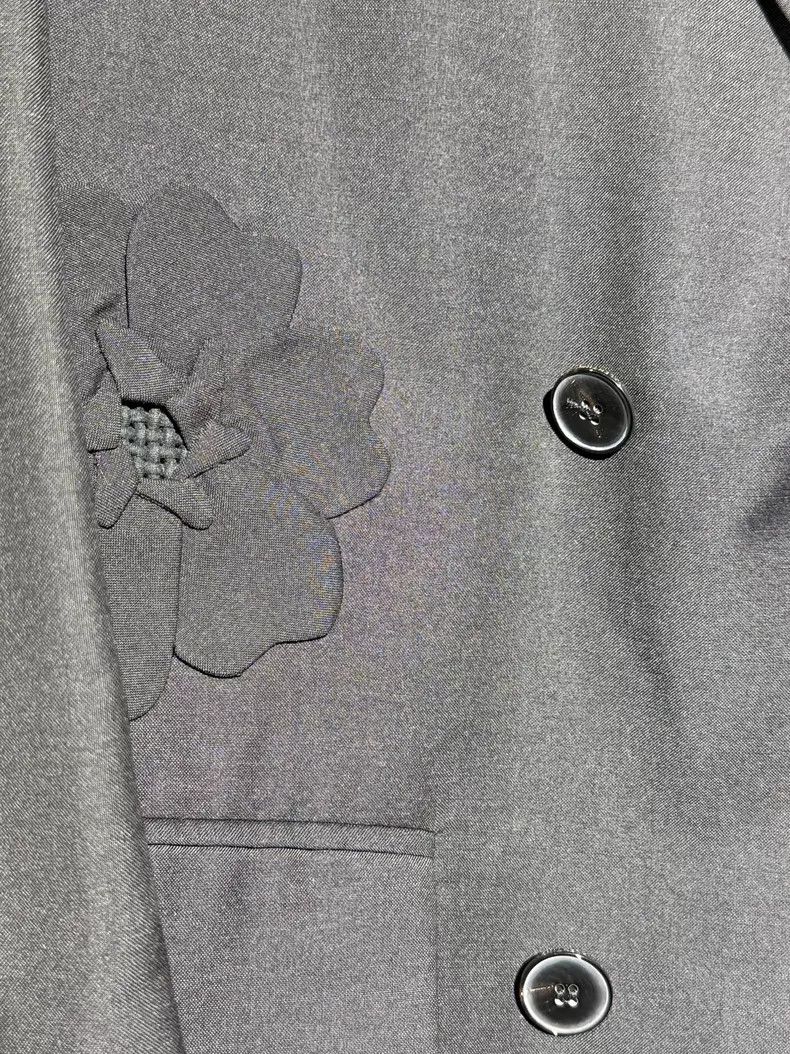 Valentino Valentino Mohair wool double-breasted suit Size 48S - 4 Thumbnail