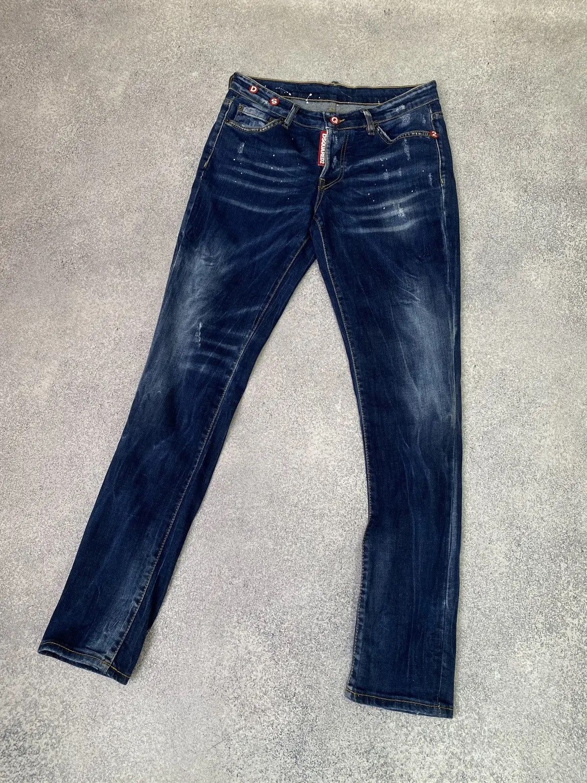 Designer × Dsquared2 × Vintage Vintage Dsquared2 Denim Blue Luxury Jeans Size US 31 - 6 Thumbnail