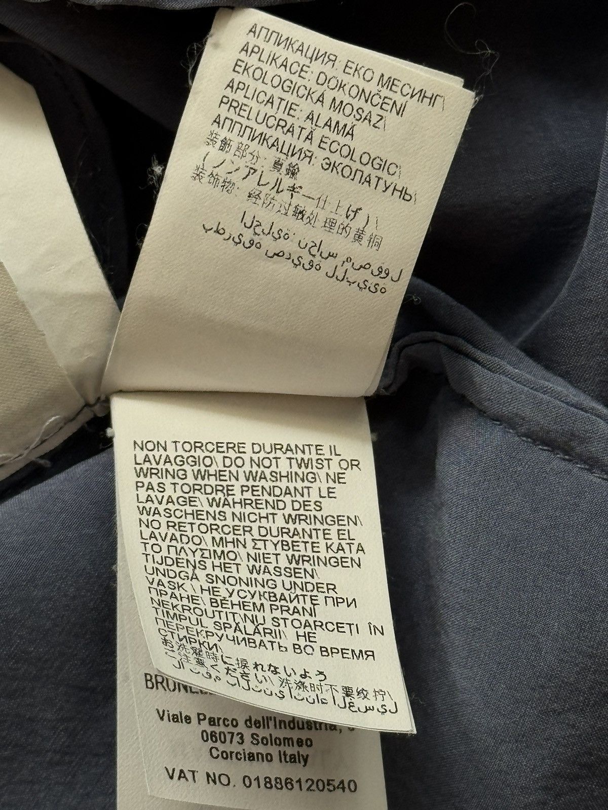 Brunello Cucinelli × Designer Brunello Cucinelli luxury silk blouse Size M / US 6-8 / IT 42-44 - 11 Thumbnail