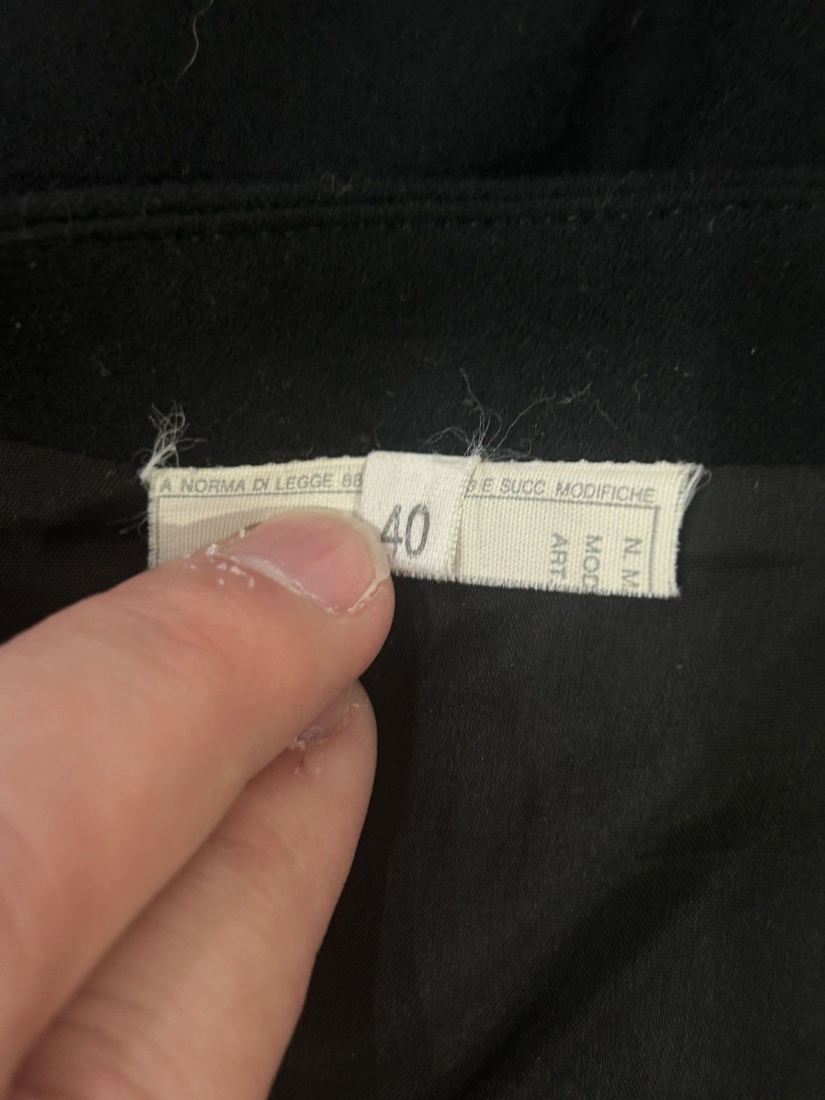 Helmut Lang 00’s Wool Mini skirt Size 28" / US 6 / IT 42 - 5 Thumbnail