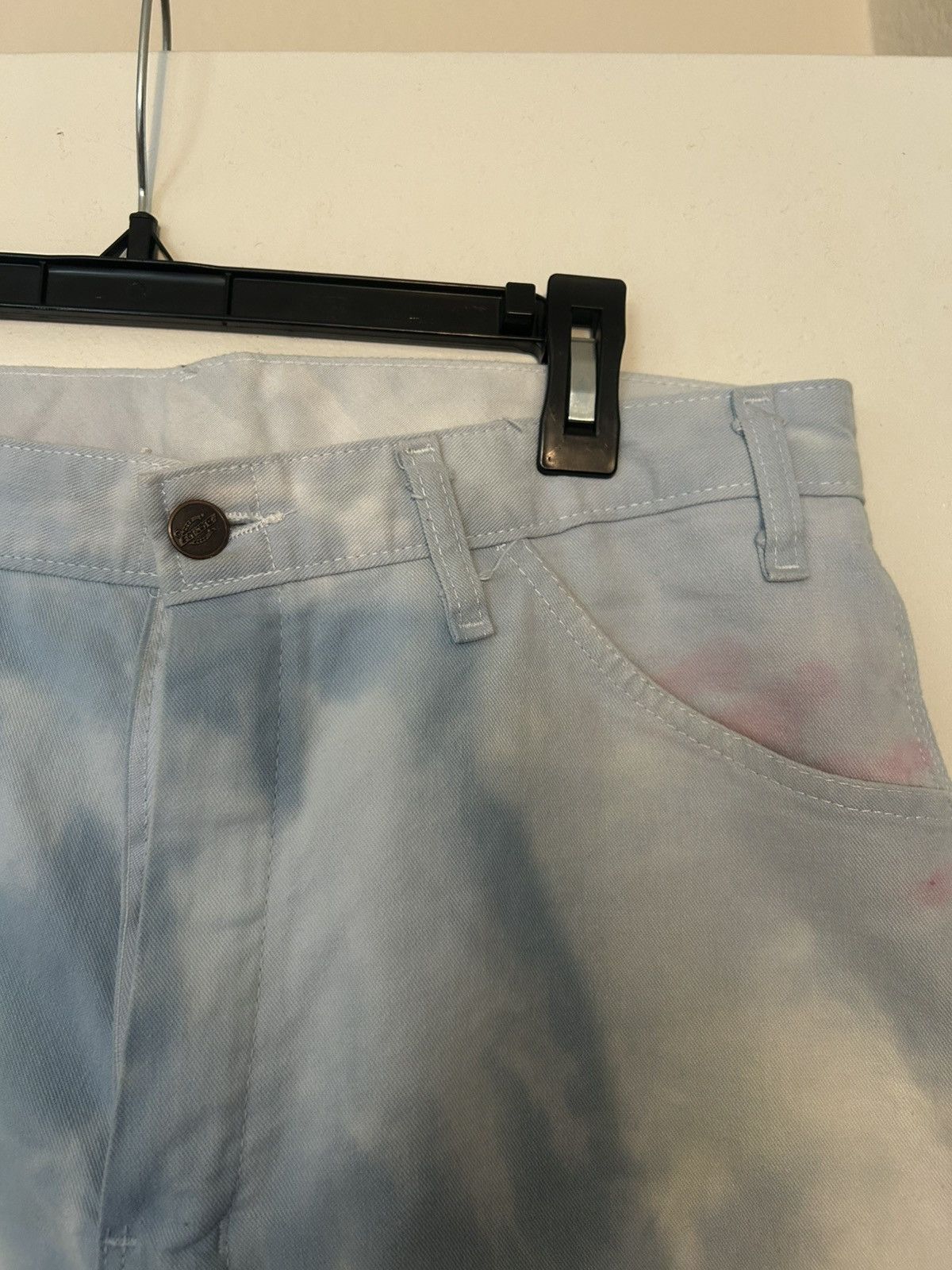 Dickies Dickies Vintage Custom Carpenter Pants - Hand Tie Dyed 34x32 Size US 34 / EU 50 - 2 Thumbnail