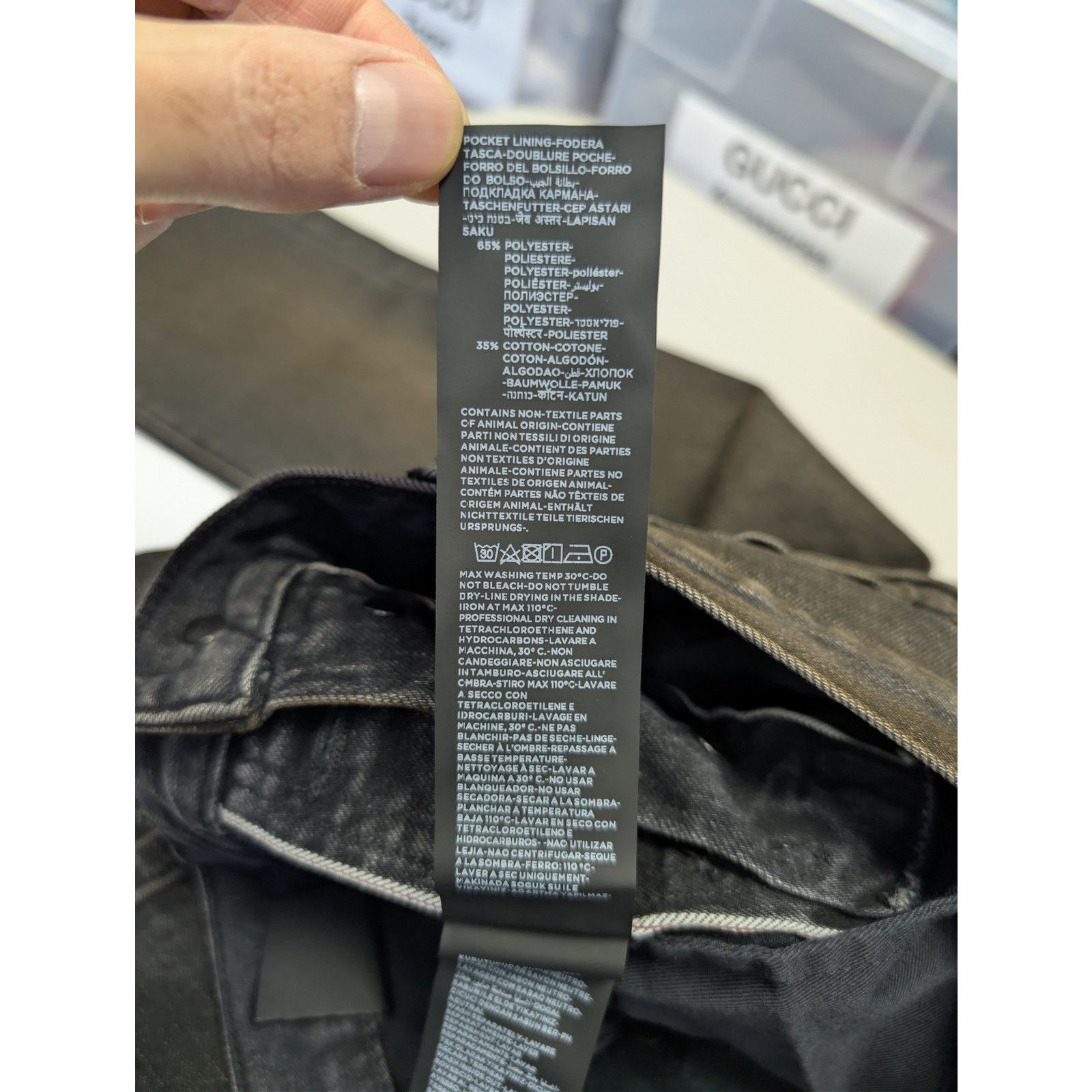 Tom Ford o1rshd1 Straight Fit Denim Jeans in Brown Size US 32 / EU 48 - 18 Thumbnail