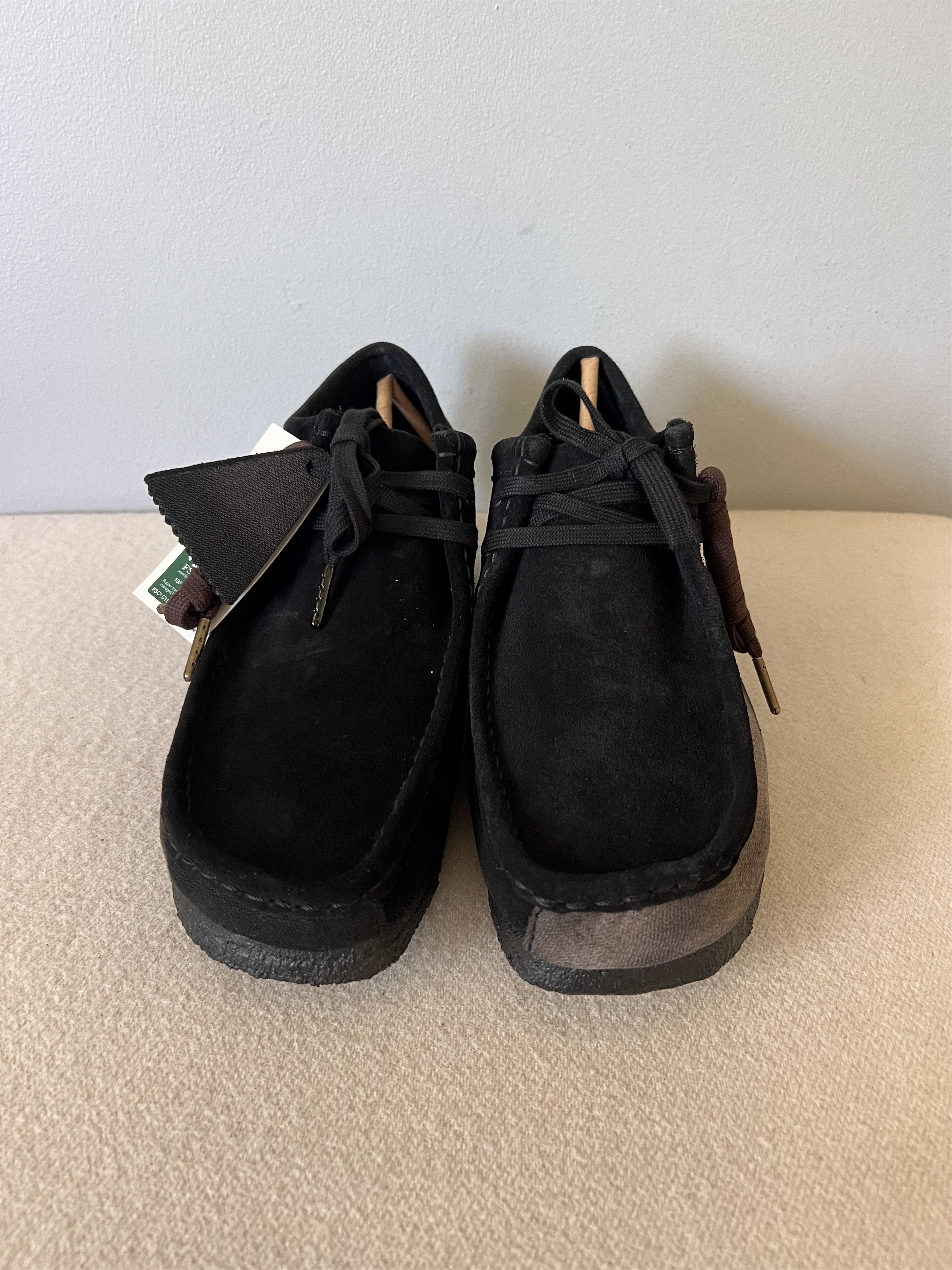 Clarks × JiyongKim JiyongKim Clarks Sun Bleached Wallabee in Black Suede Size US 10 / EU 43 - 4 Thumbnail