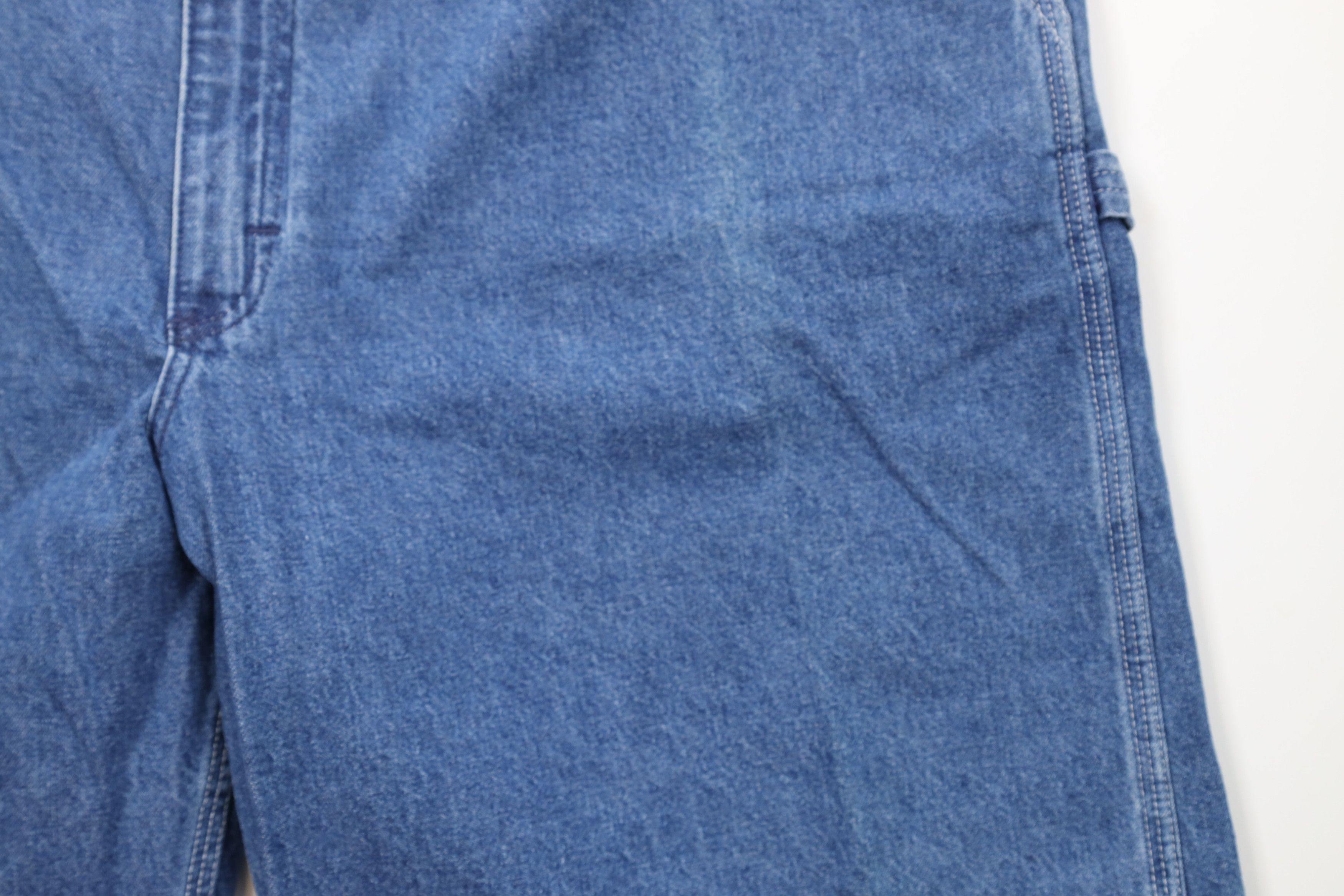 Vintage Vintage 90s OshKosh B'Gosh Fit Dungaree Denim Shorts USA Size US 38 / EU 54 - 5 Thumbnail