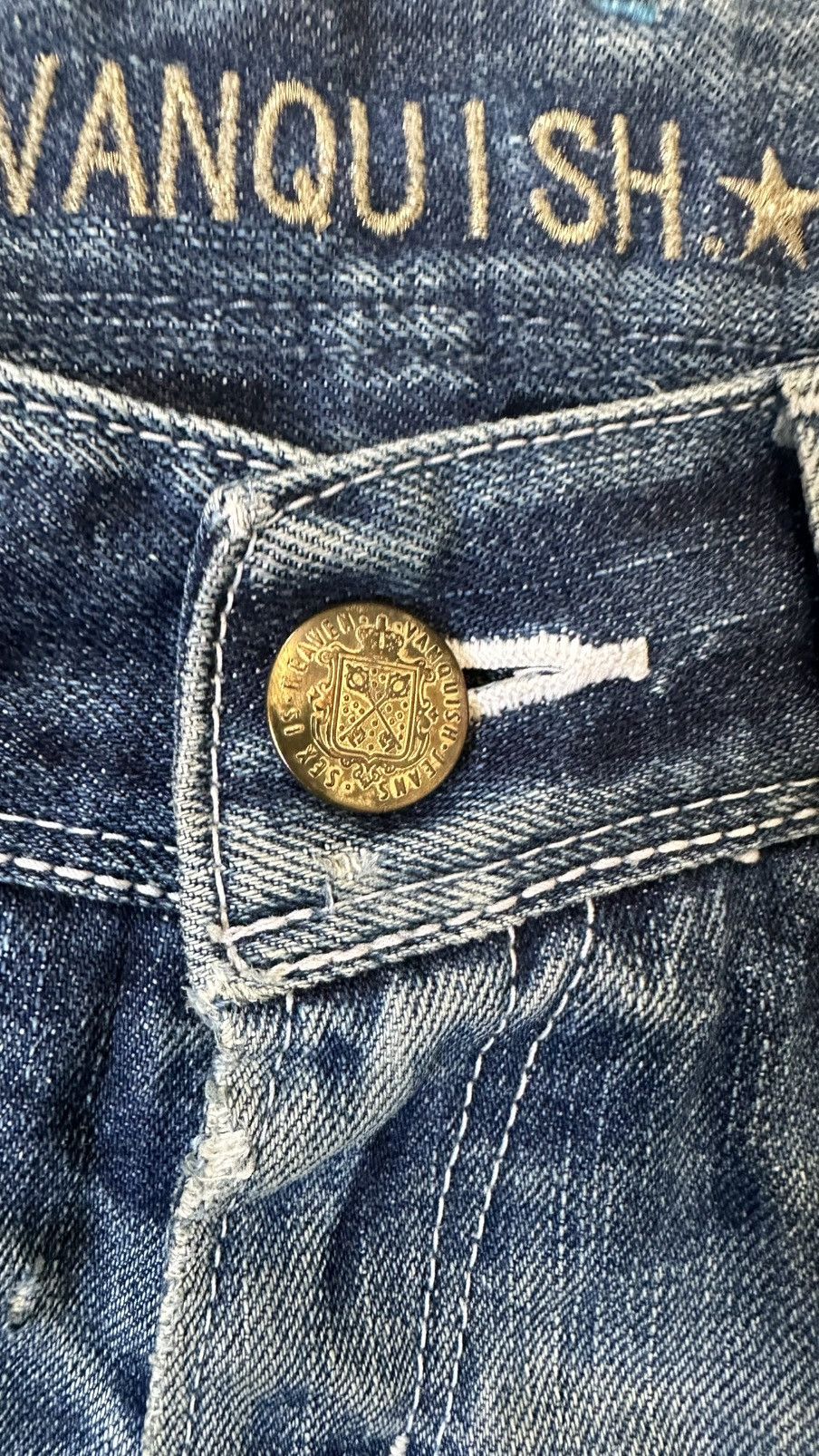 Vanquish VINTAGE VANQUISH DENIM PANT Size US 32 / EU 48 - 8 Thumbnail