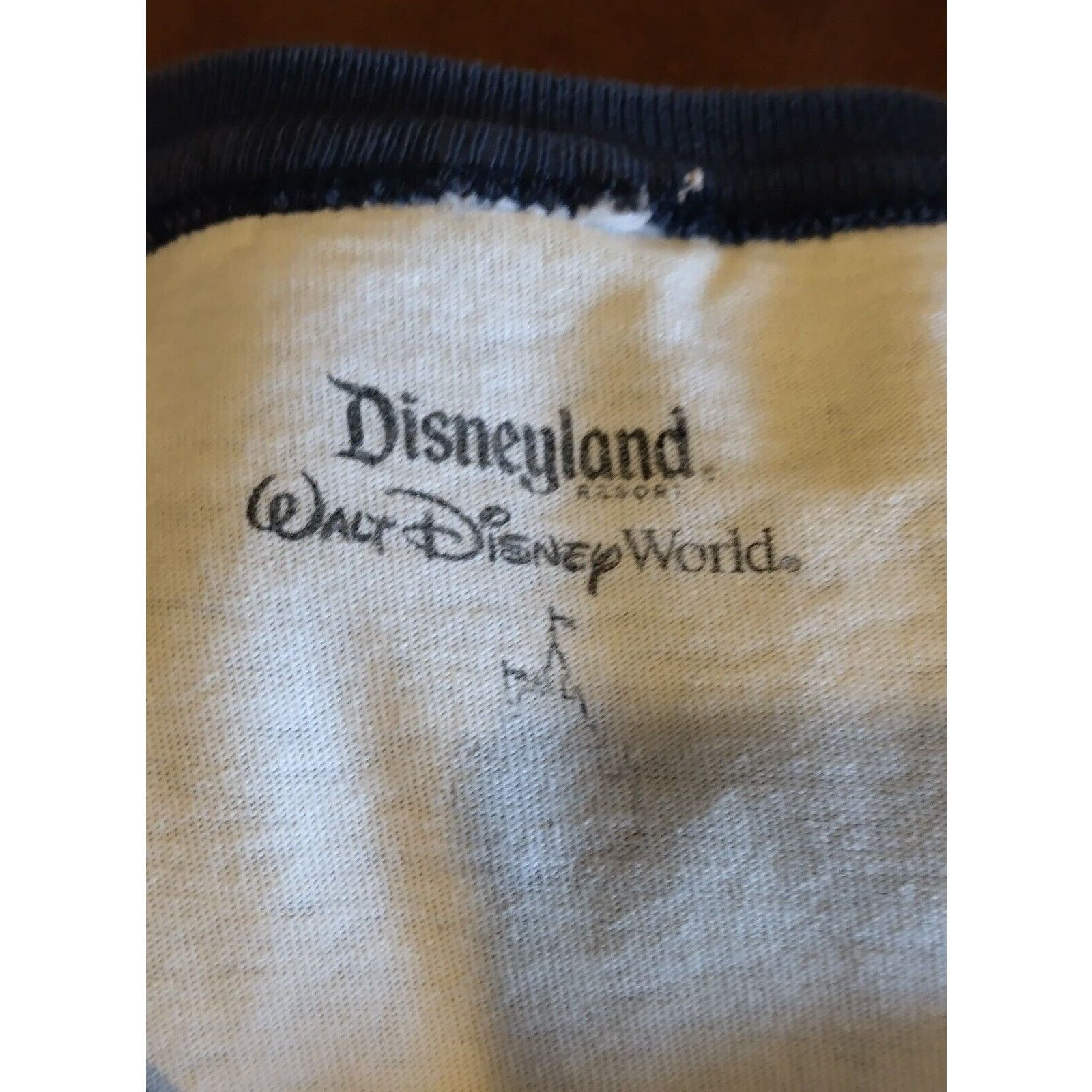Disney Original Authentic "Disneyland Resort 1955" Ringer -VINTAGE- Size US L / EU 52-54 / 3 - 3 Thumbnail