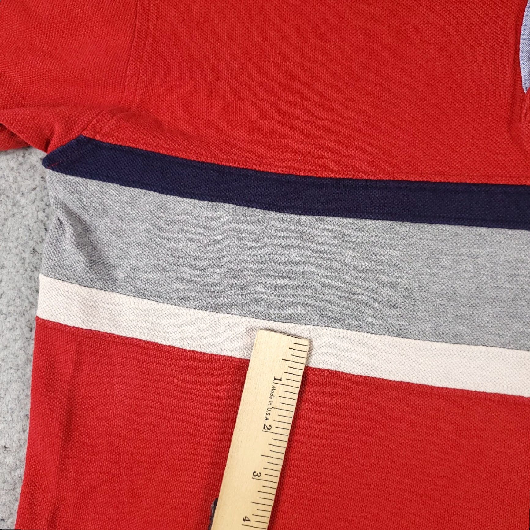 Tommy Hilfiger Tommy Hilfiger Polo Shirt Mens Small Red Solid Short Sleeve Casual Activewear Size US S / EU 44-46 / 1 - 3 Thumbnail