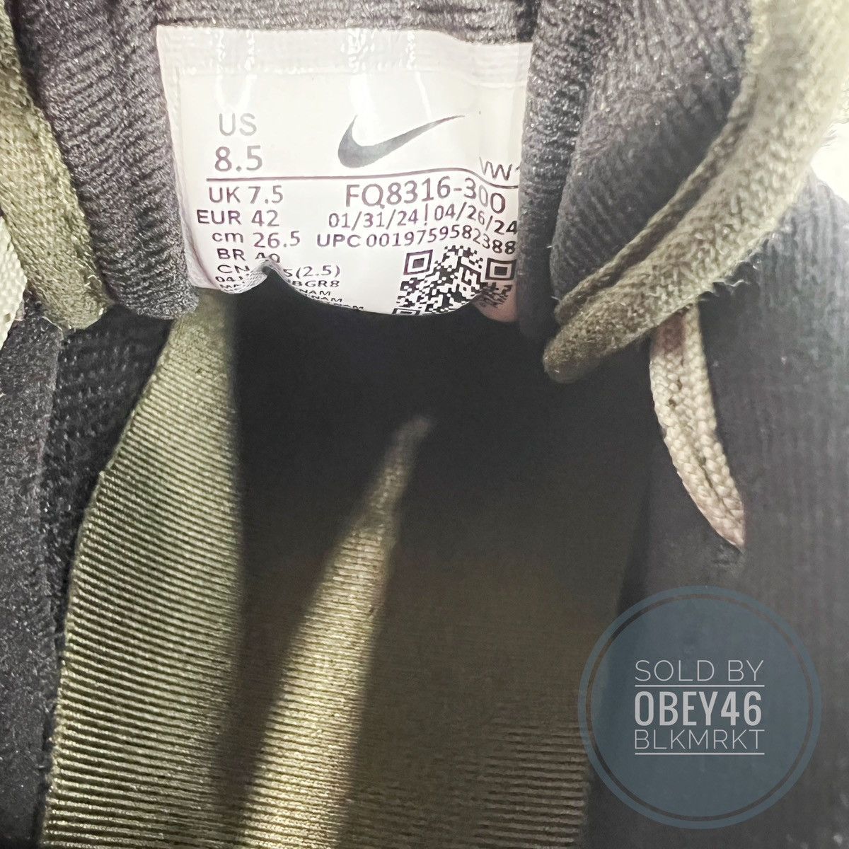 Nike Nike Air Pegasus '89 Golf NRG Open Championship Pack Size US 8.5 / EU 41-42 - 7 Thumbnail