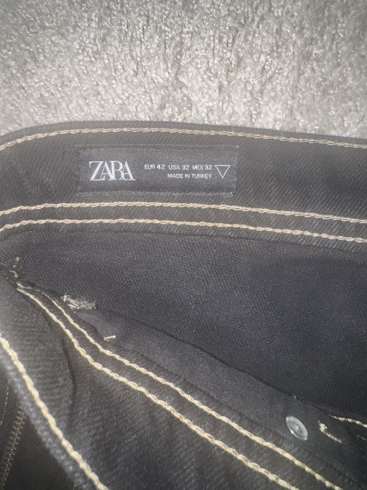 Zara Zara Zipper Flare Jeans Size US 32 / EU 48 - 4 Thumbnail