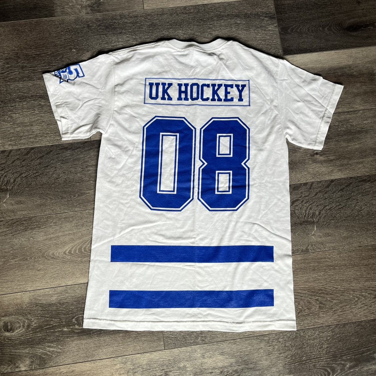 Vintage Vintage Y2K University of Kentucky UK Hockey Jersey T Shirt Size US S / EU 44-46 / 1 - 2 Thumbnail