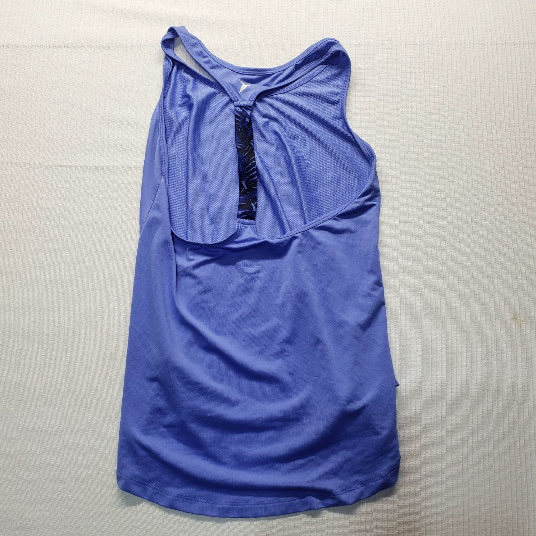 Old Navy Old Navy Shirt Tank Top Women M Blue Go-Dry Activewear Razorback Tank Top Shirt M Womens Blue Active Breathable Quick Dry Straps Size M / US 6-8 / IT 42-44 - 3 Thumbnail