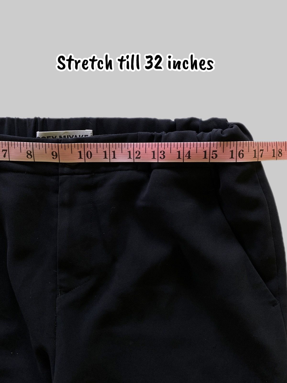 Issey Miyake AW2005 Issey Miyake Stretchable Waist Wool Pants Size US 30 / EU 46 - 6 Thumbnail