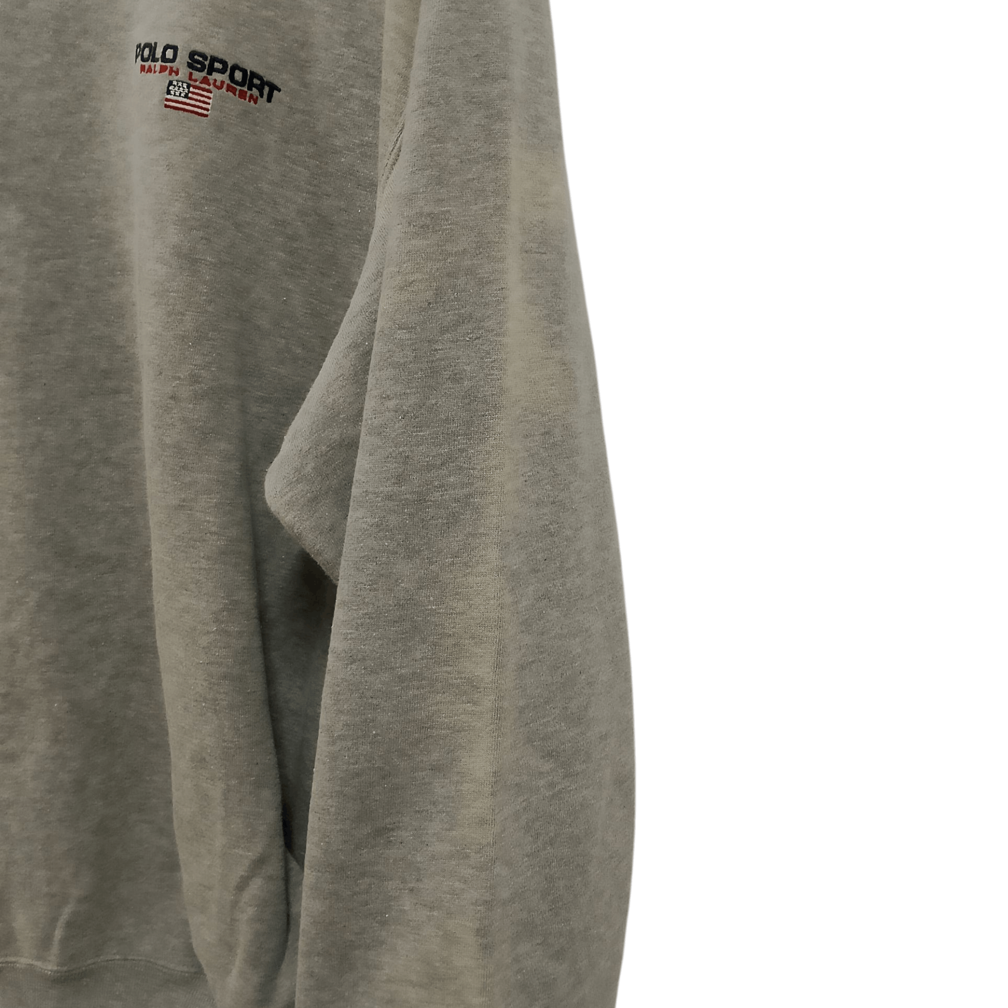 Polo Ralph Lauren Vintage Polo Sport Ralph Lauren Sun Faded Gray Hoodie Size US L / EU 52-54 / 3 - 8 Thumbnail
