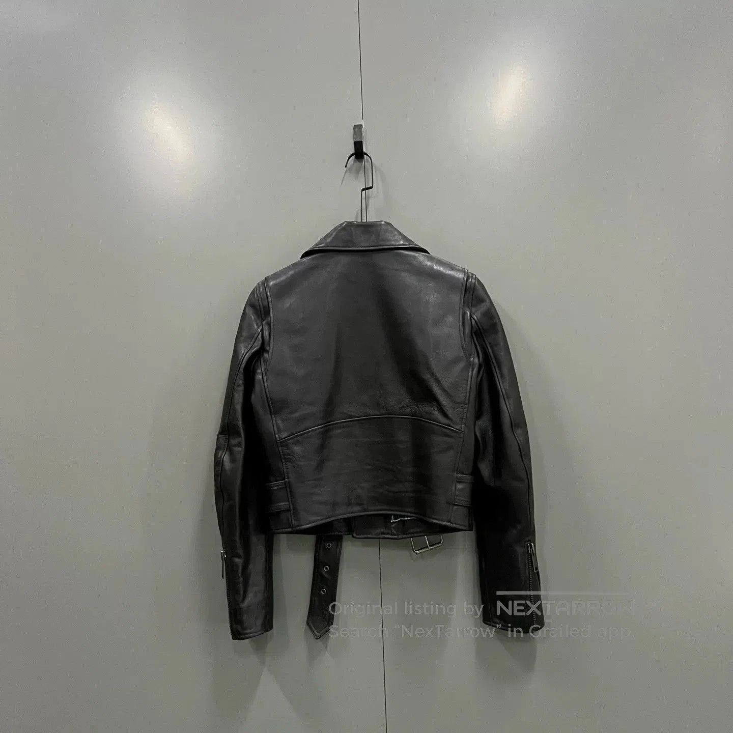 Balenciaga balenciaga black graffiti logo leather jacket. Size US S / EU 44-46 / 1 - 2 Thumbnail