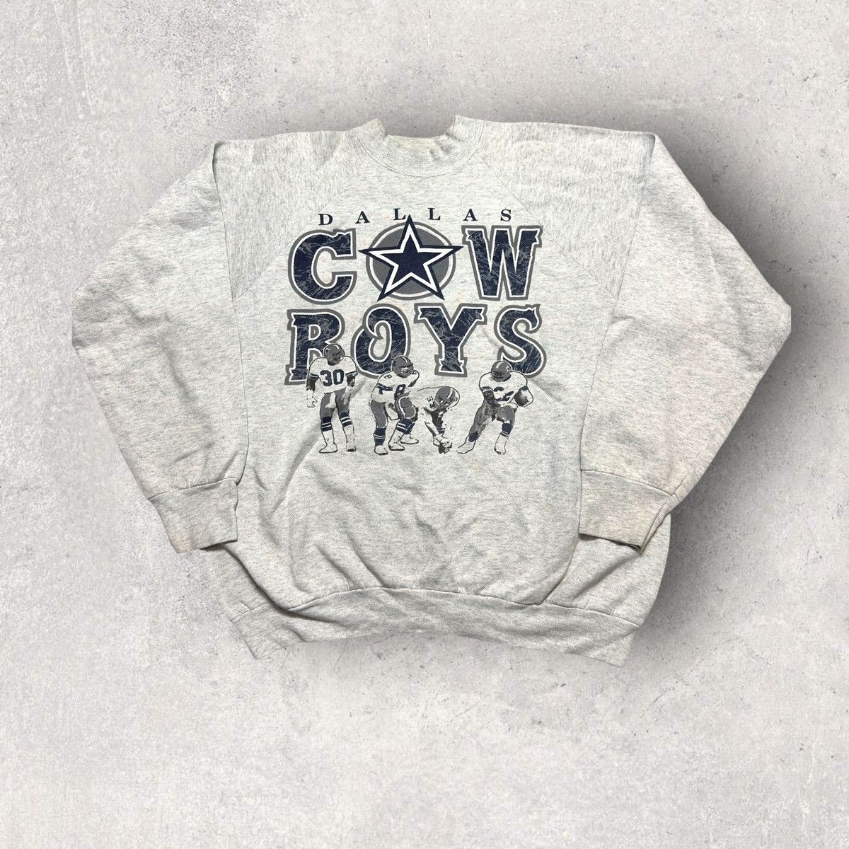 Fruit Of The Loom × NFL × Vintage Vintage Dallas Cowboys sweatshirt Size US XL / EU 56 / 4 - 1 Thumbnail