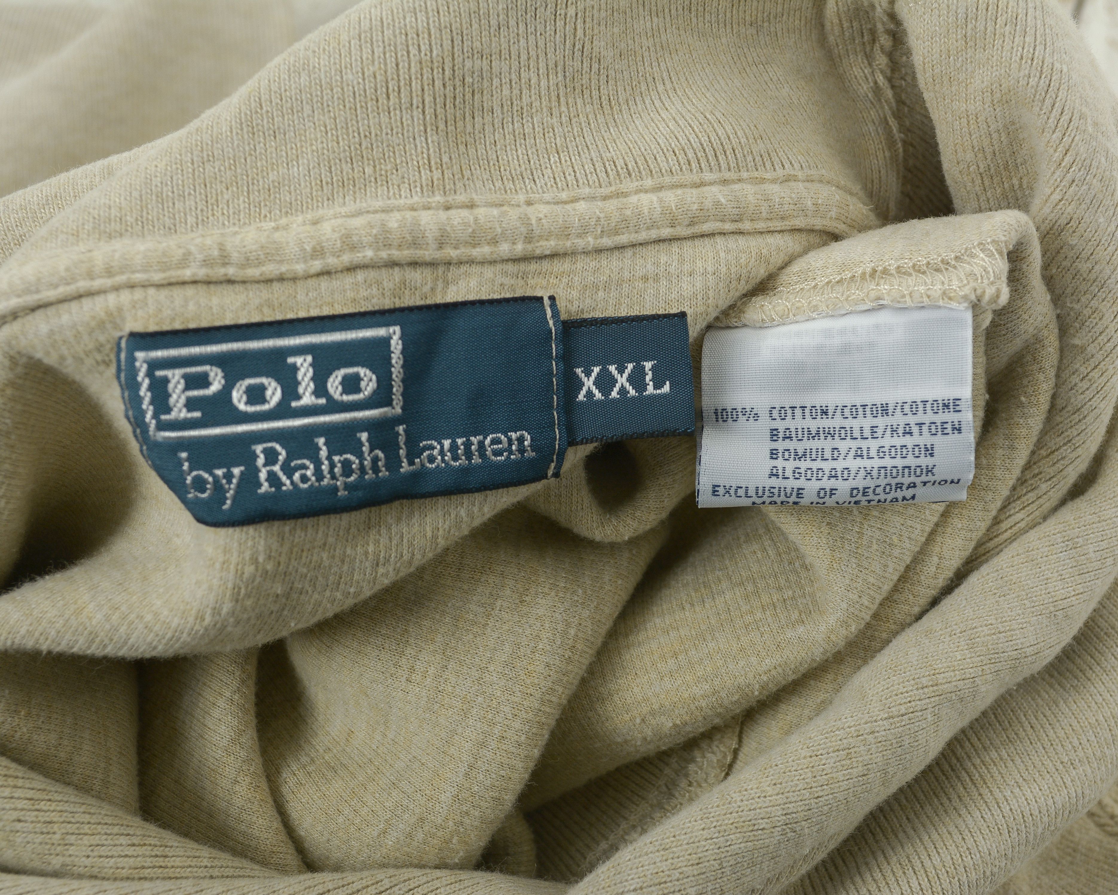 Polo Ralph Lauren Sweater 2XL High Neck Button Jumper Pullover Cotton Knit Size US XXL / EU 58 / 5 - 6 Thumbnail