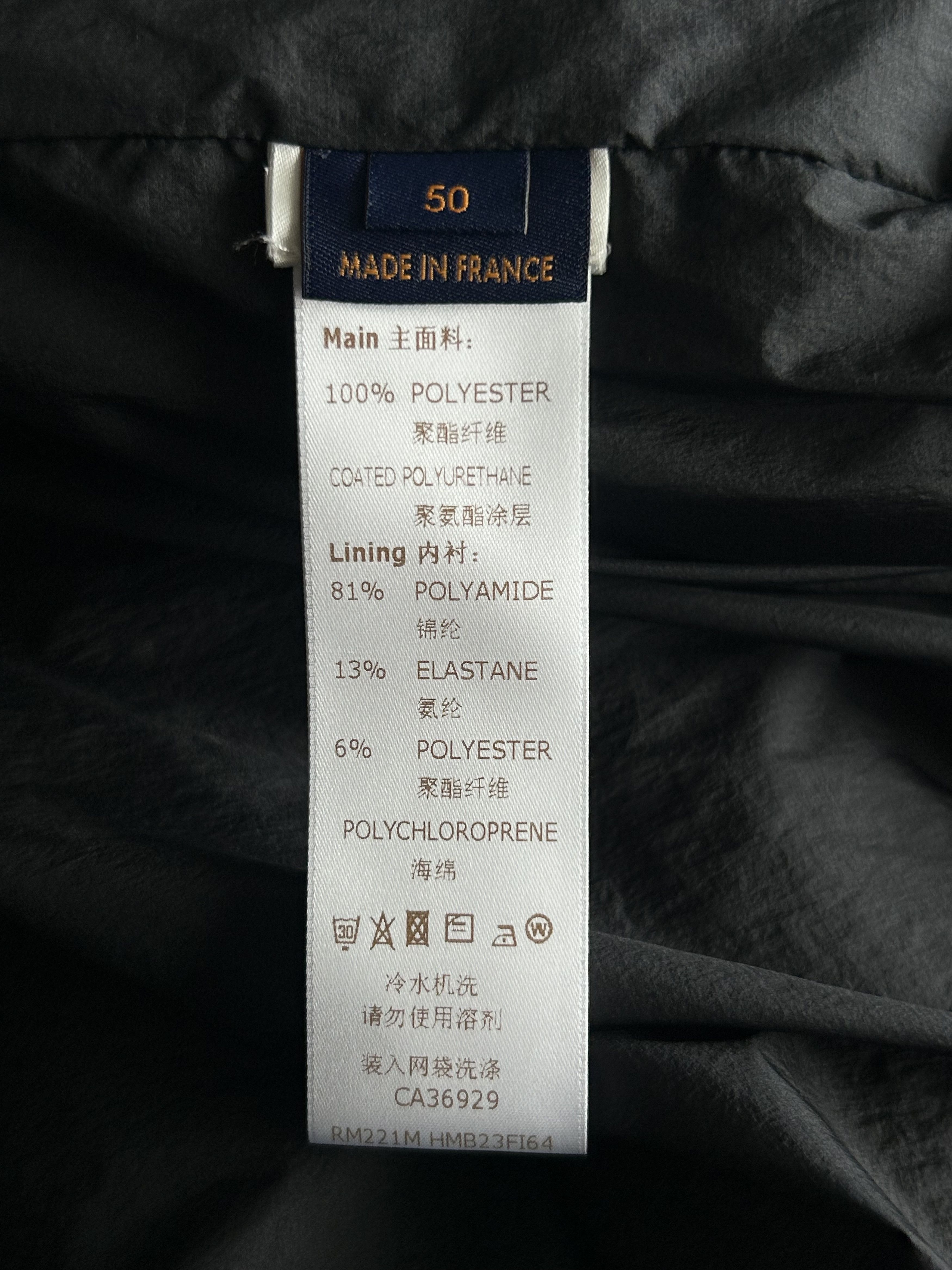 Louis Vuitton Black & Grey 2054 Monogram Heat Reflective Puffer Jacket Size US L / EU 52-54 / 3 - 4 Thumbnail