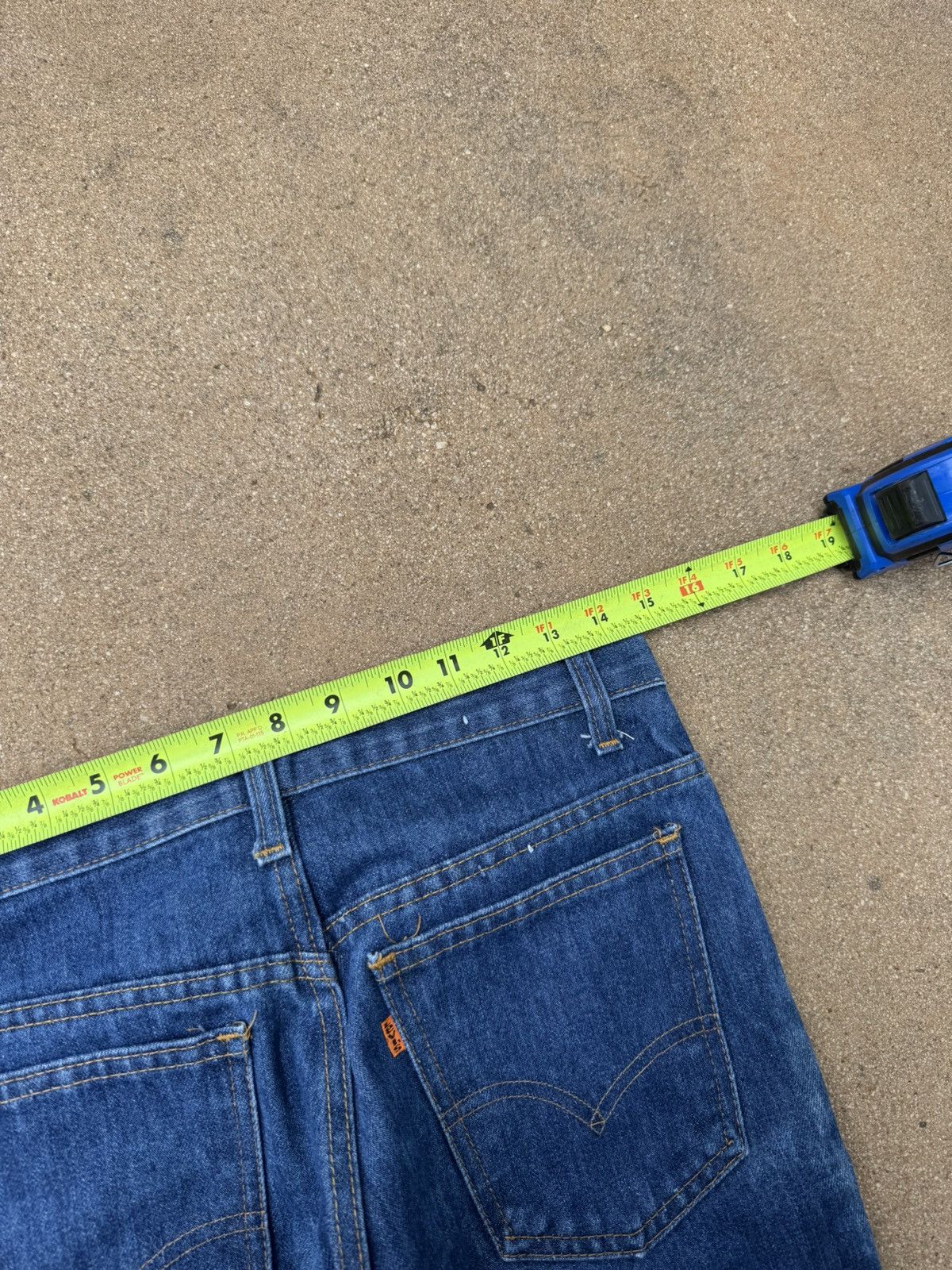 Levi's × Vintage Vtg 70’s Levi’s 646 Orange Tab Bellbottom Flare Jeans 29x30 Size US 29 - 8 Thumbnail