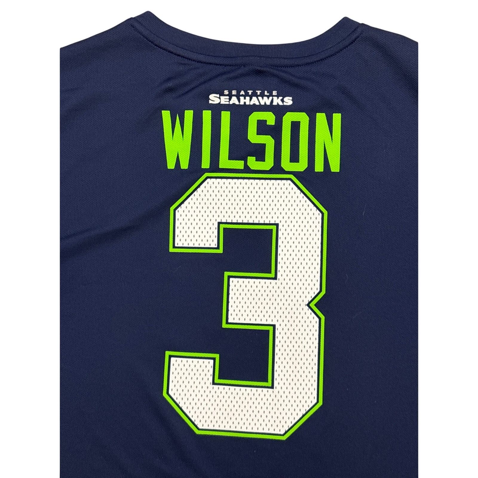 NFL NWT Seattle Seahawks Jersey NFL team Apparel 3 Wilson Size US XXL / EU 58 / 5 - 6 Thumbnail