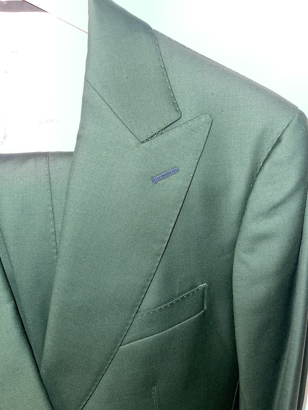 Custom Made R.Douglas Green Suit 36r