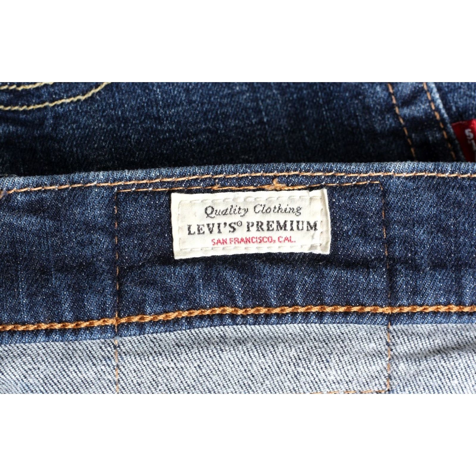 Levi's VINTAGE LEVI’S 511 PREMIUM Big E Slim Fit Jeans Men 30/34 W30 L34 Blue/Denim Slim Mens Size US 30 / EU 46 - 7 Thumbnail