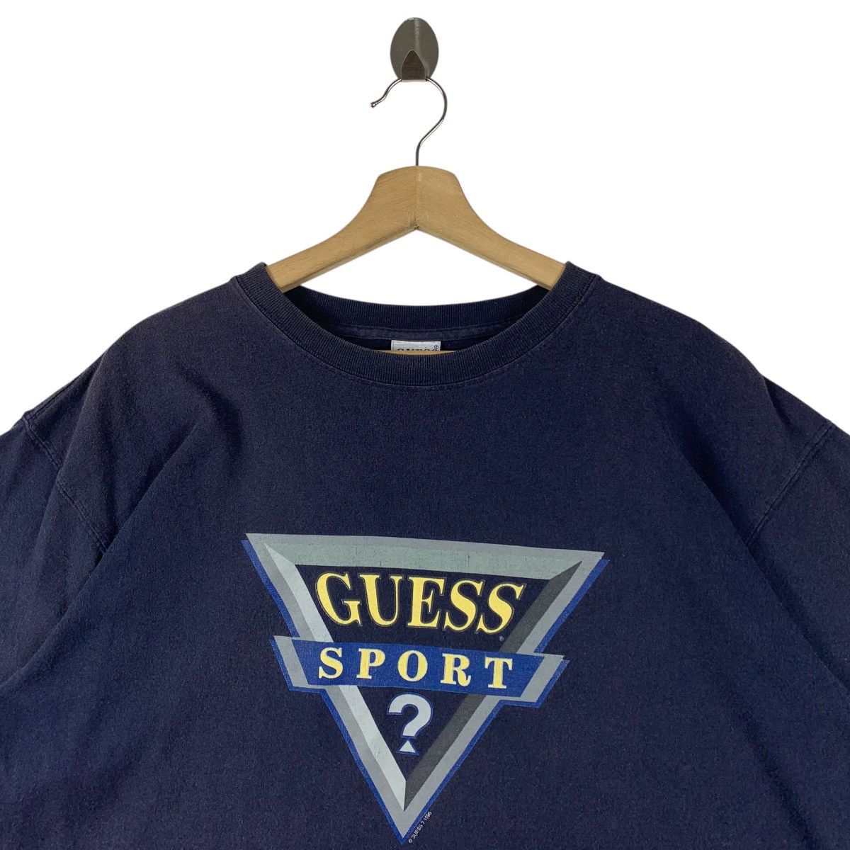 Guess × Vintage Vintage GUESS SPORT printed logo tee shirt Size US L / EU 52-54 / 3 - 2 Thumbnail