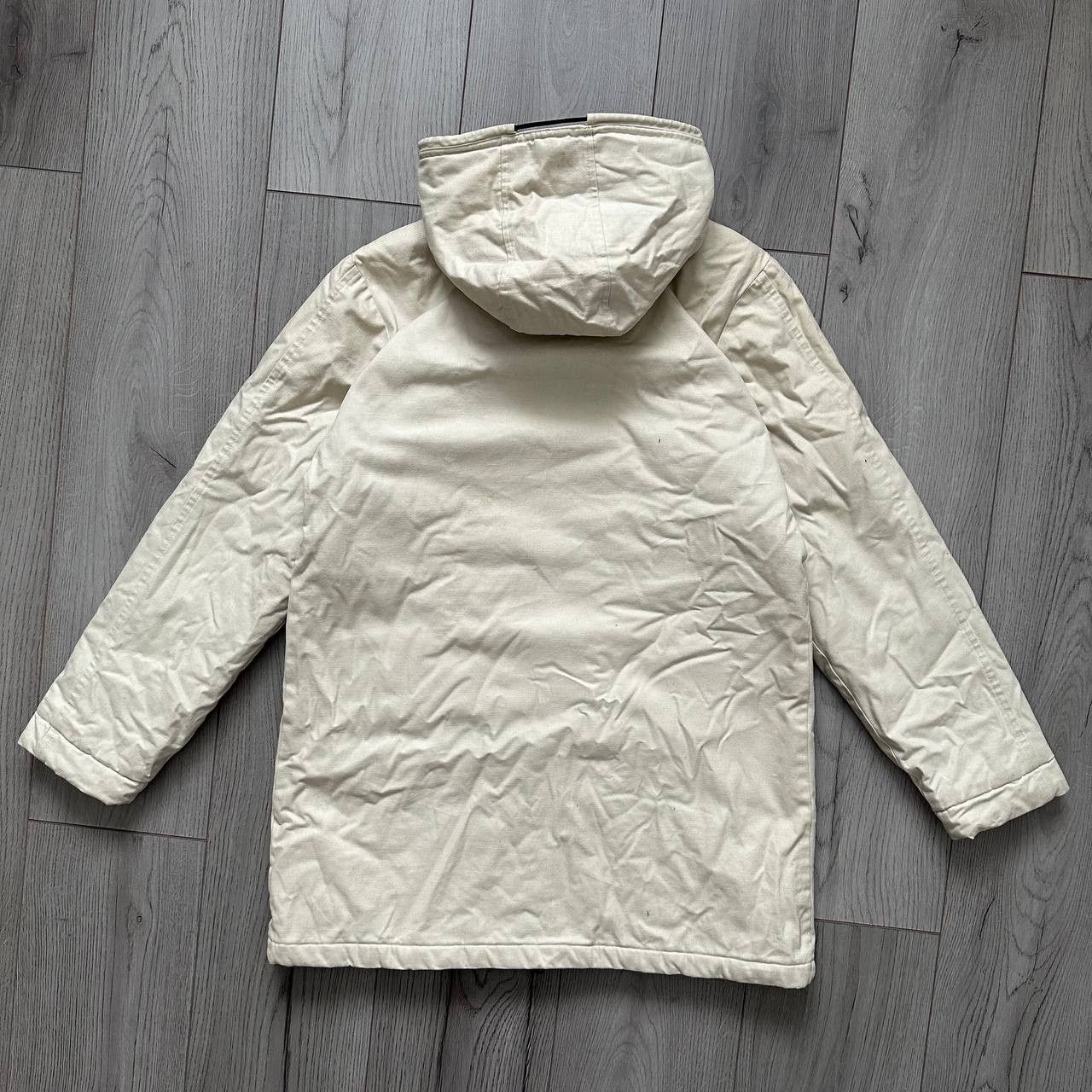 Nike Nike y2k Vintage Beige Light Puffer Parka Jacket Size M / US 6-8 / IT 42-44 - 9 Thumbnail