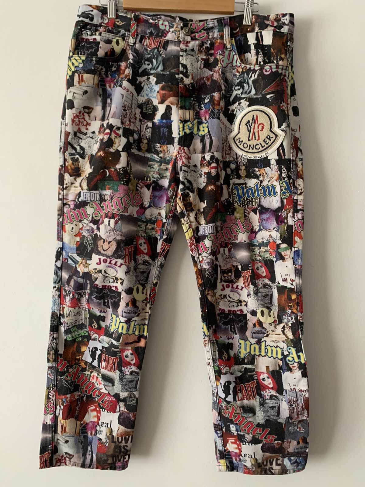 image of Moncler x Palm Angels 5 Pocket Pants, Men's (Size 34)
