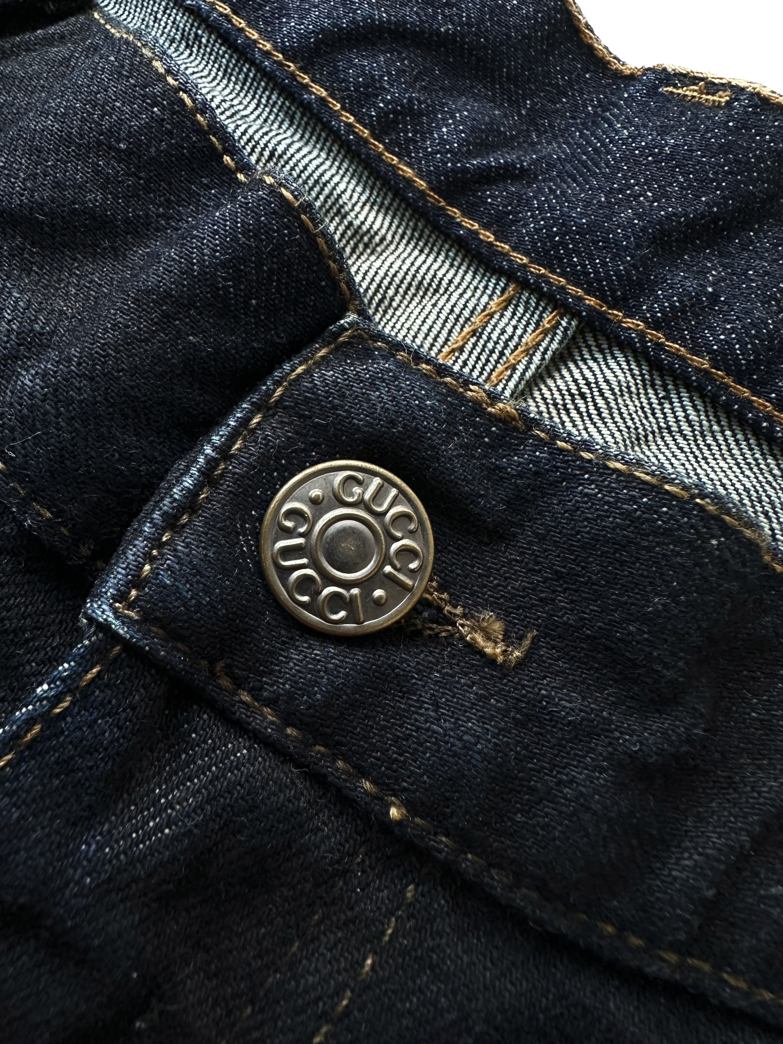 Gucci Gucci dark navy soft denim jeans Size US 38 / EU 54 - 6 Thumbnail