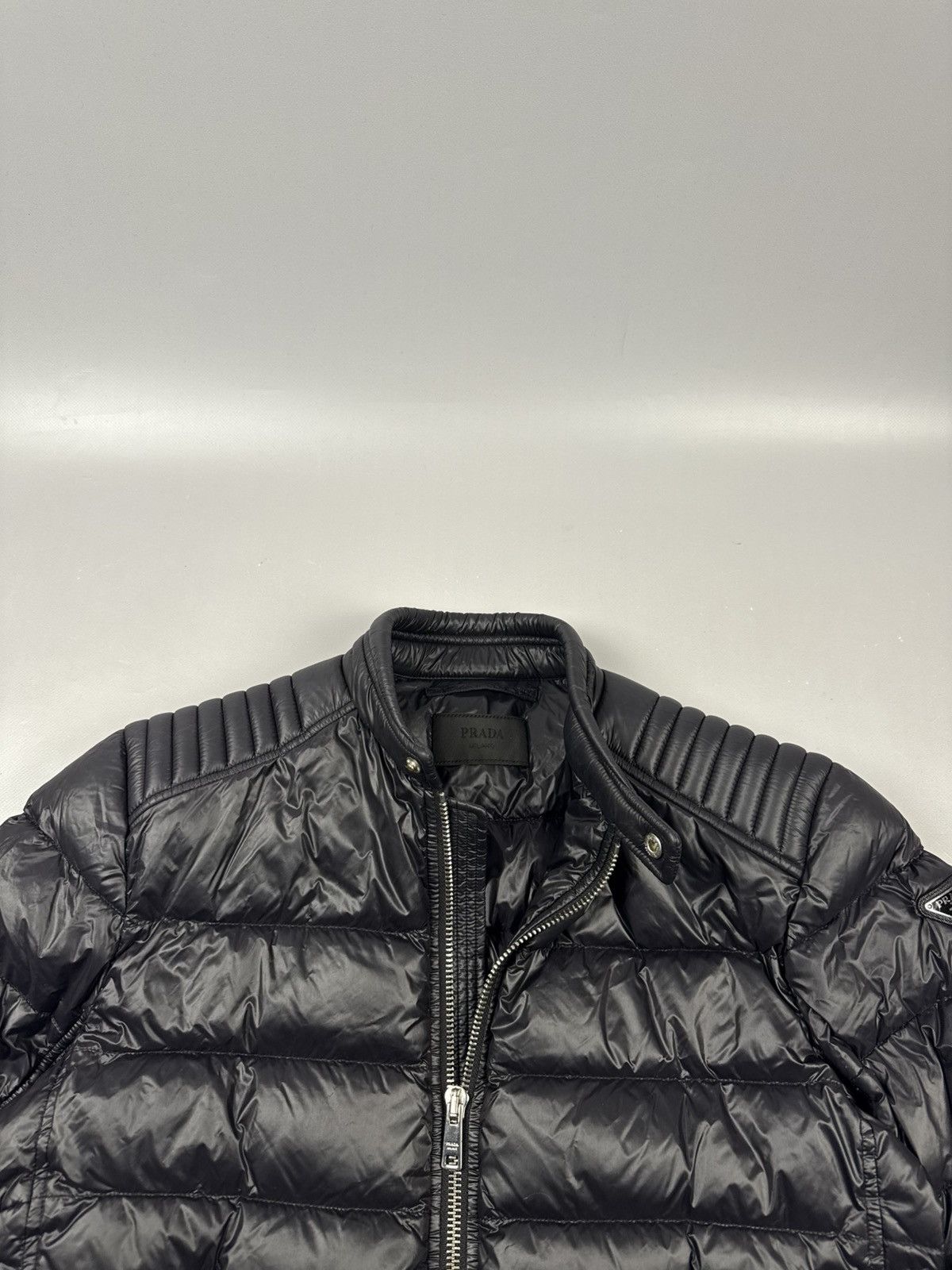Prada Prada Black Puffer Jacket Winter Outerwear size M Size US M / EU 48-50 / 2 - 9 Thumbnail