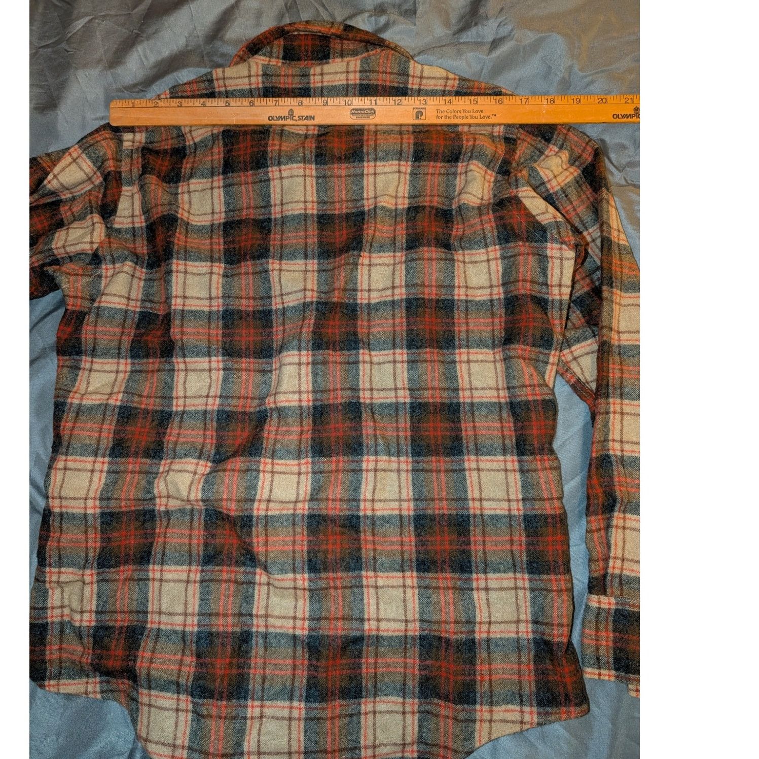 Woolrich Woolen Mills Vintage Smiths Wool Flannel Button Down Shirt Size 15-15 1/2 Size US S / EU 44-46 / 1 - 6 Thumbnail