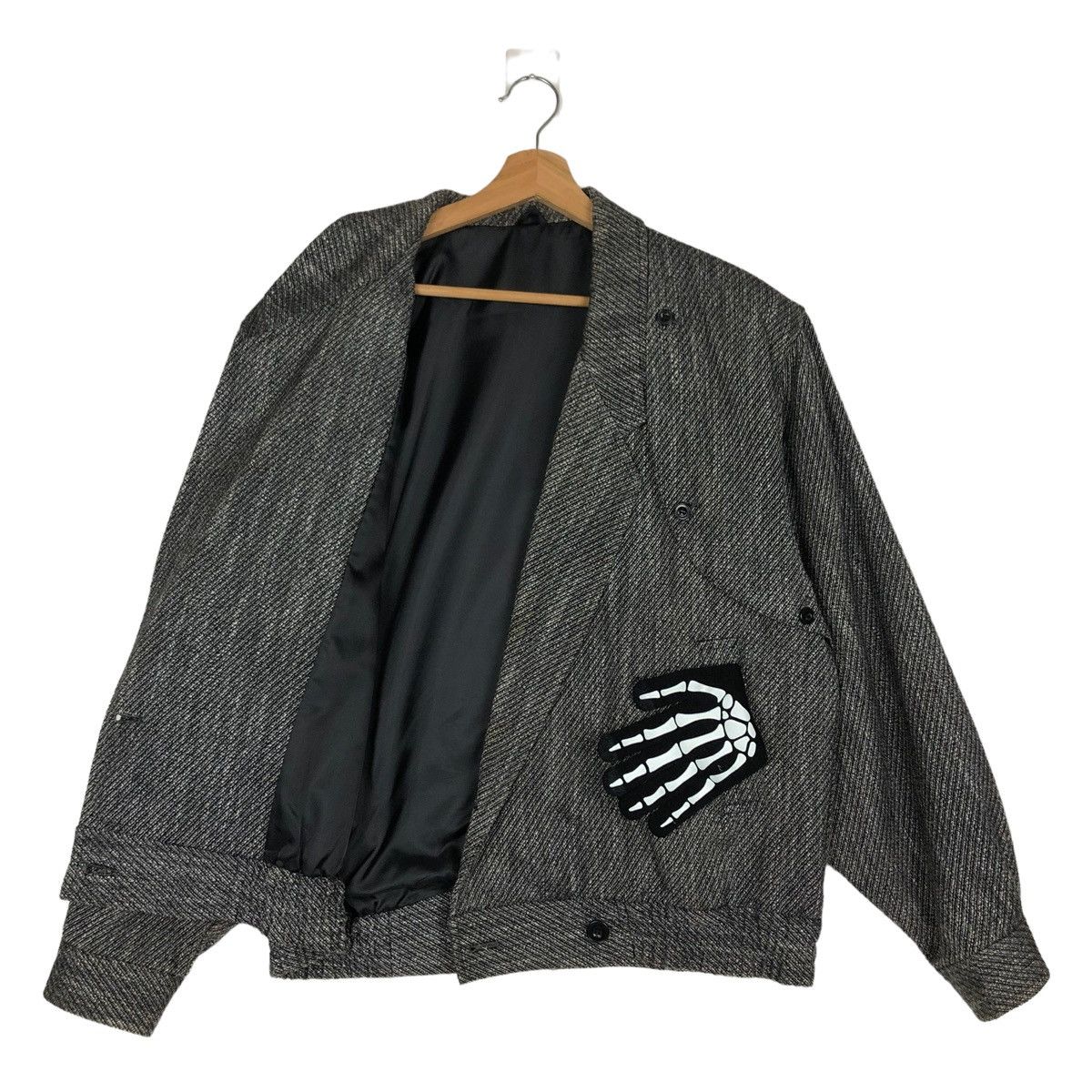 Japanese Brand 💥90’s Double Breast Collar Bomber Jacket Issey Miyake Style Size US L / EU 52-54 / 3 - 8 Thumbnail
